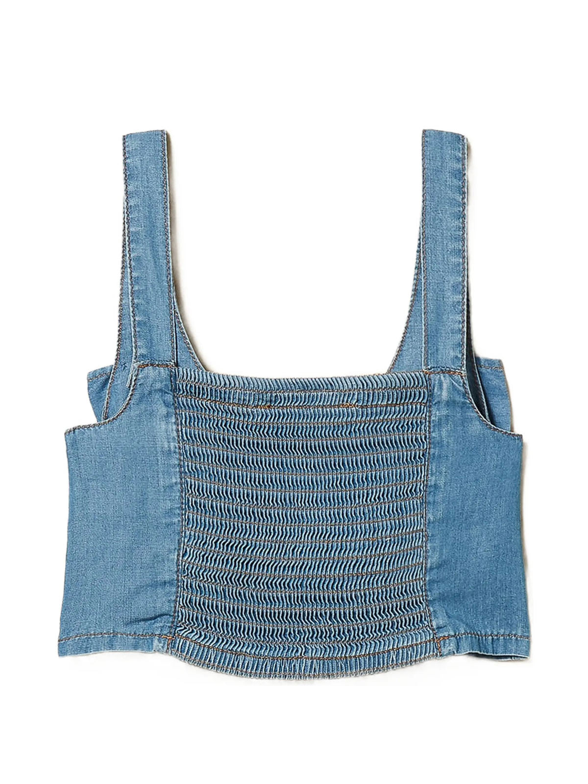 Twinset - Girls' Cropped top with maxi bow