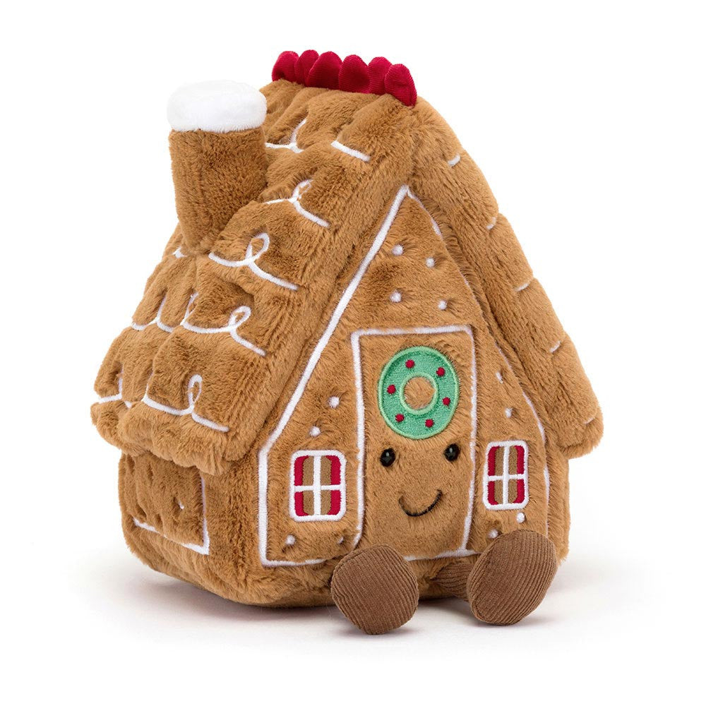 Jellycat soft toy Amuseables Gingerbread House-A2GHO