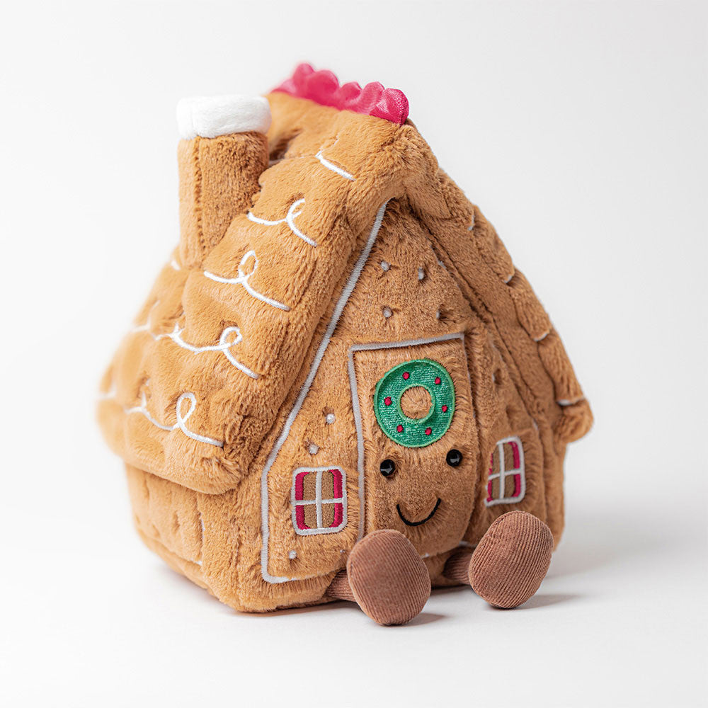 Jellycat soft toy Amuseables Gingerbread House-A2GHO