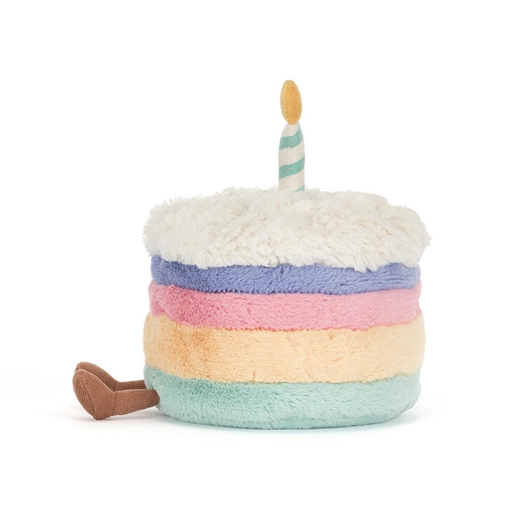 Jellycat Λούτρινο Amuseables Rainbow Birthday Cake