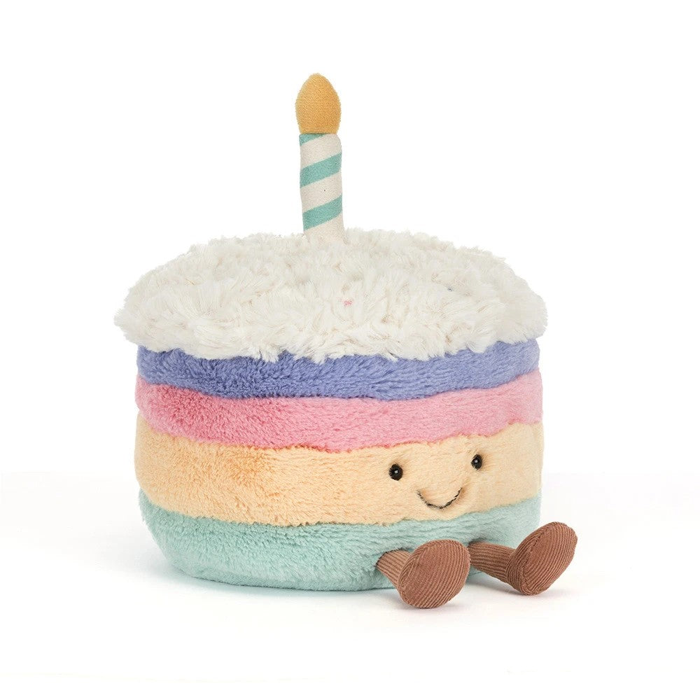 Jellycat Λούτρινο Amuseables Rainbow Birthday Cake