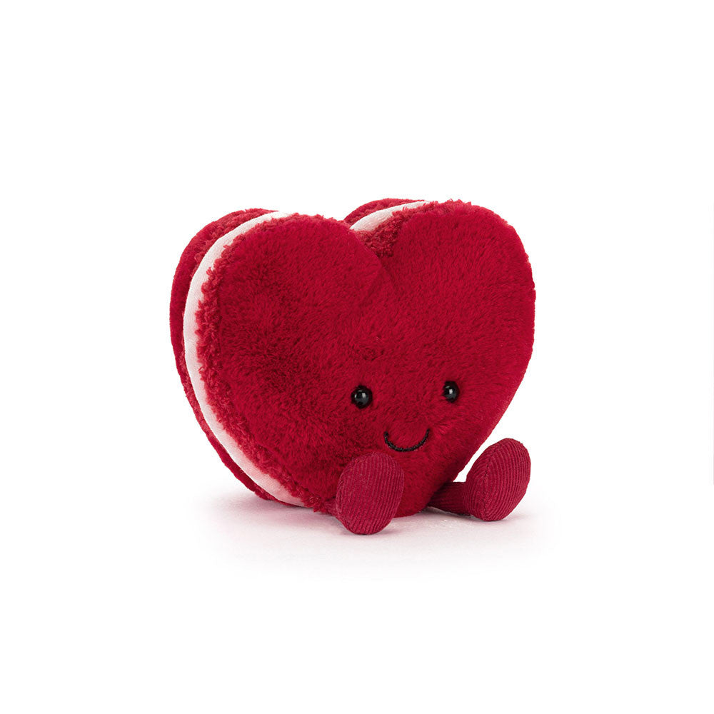 Jellycat soft toy Amuseables Arlette Heart Macaron-A4MACHR