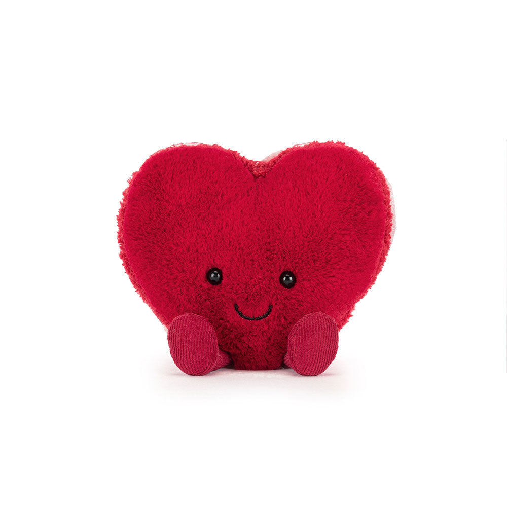 Jellycat soft toy Amuseables Arlette Heart Macaron-A4MACHR