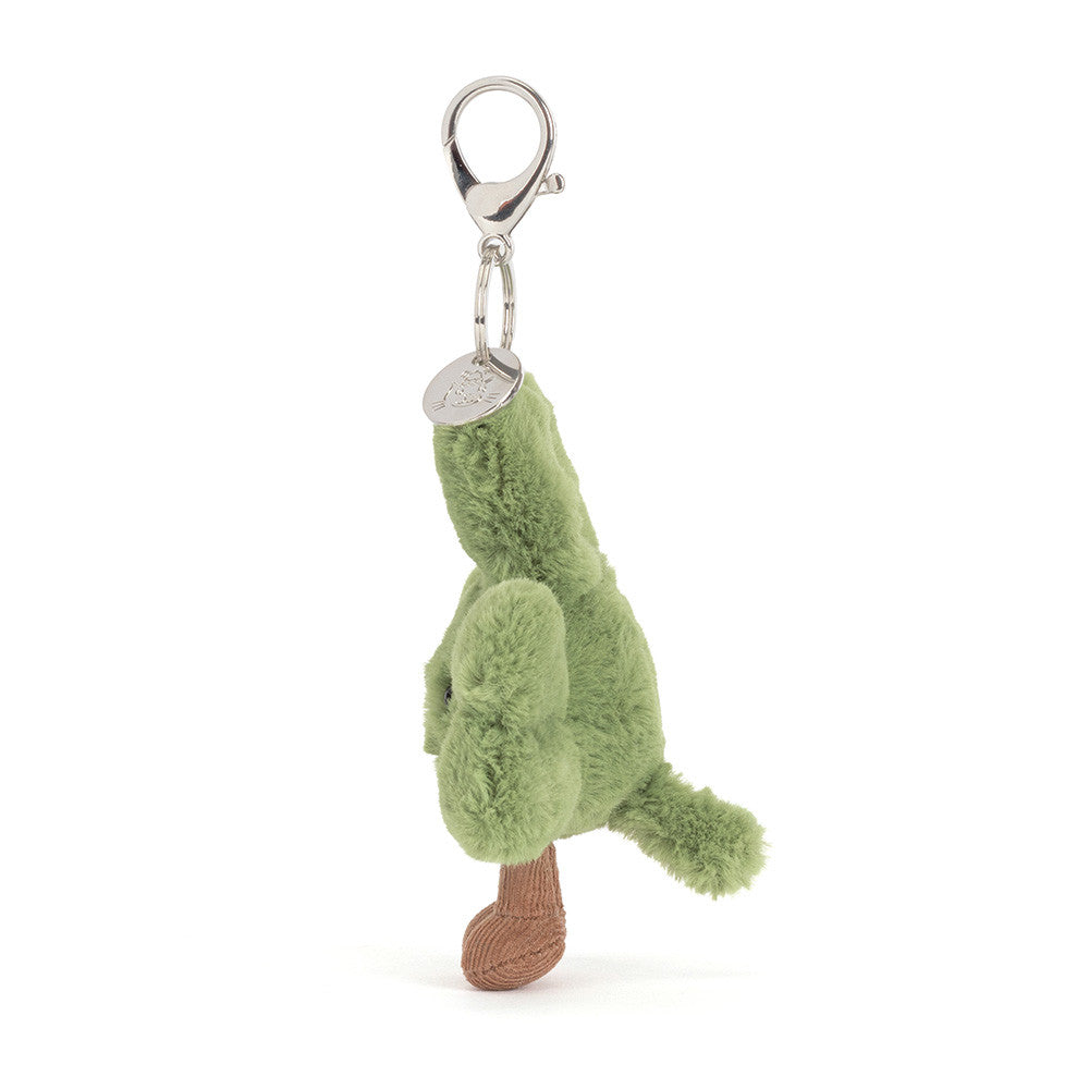 Jellycat soft toy Amuseables Siofra Shamrock Bag Charm-A4SHMBC