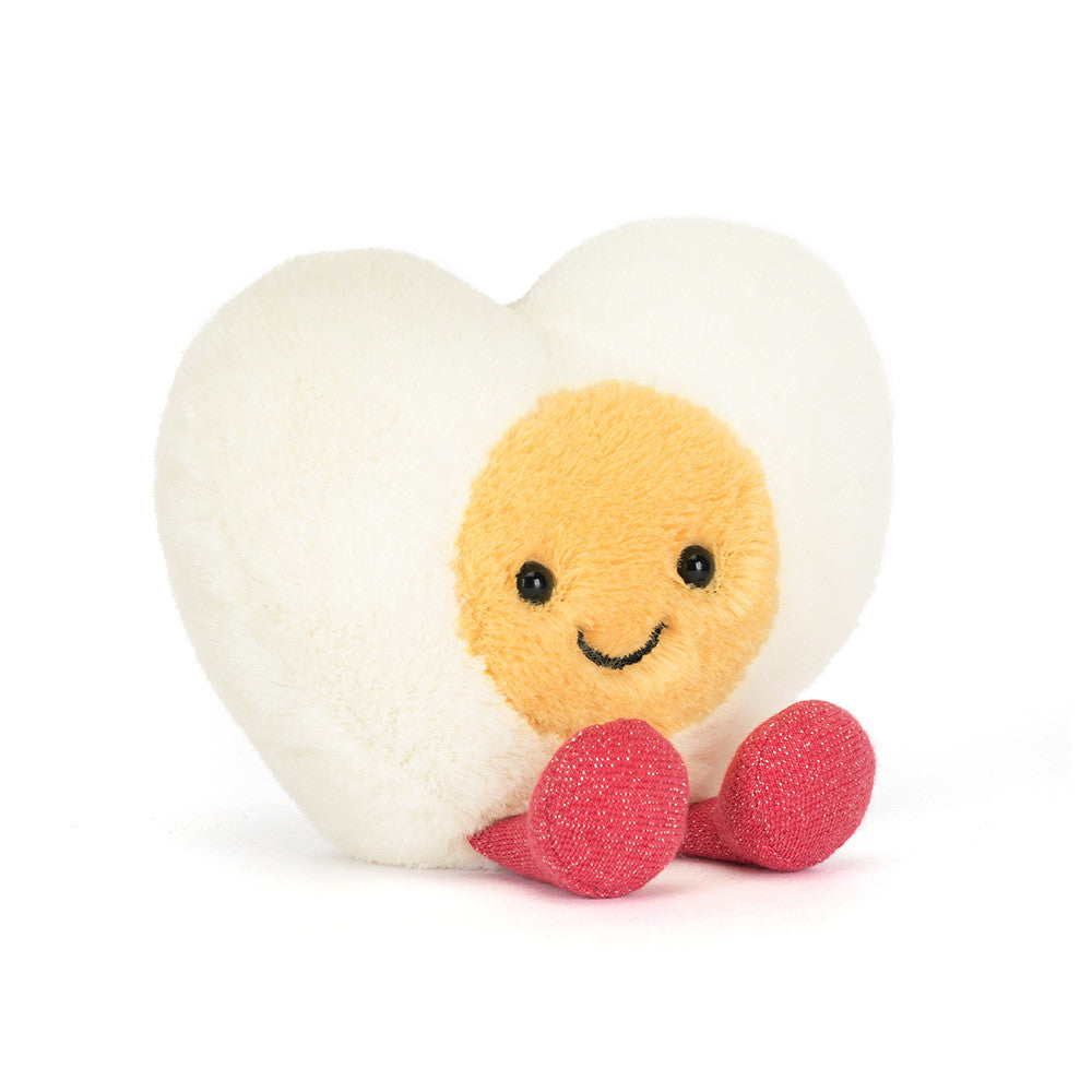 Jellycat soft toy Amuseables Heart Boiled Egg-A6BEHE