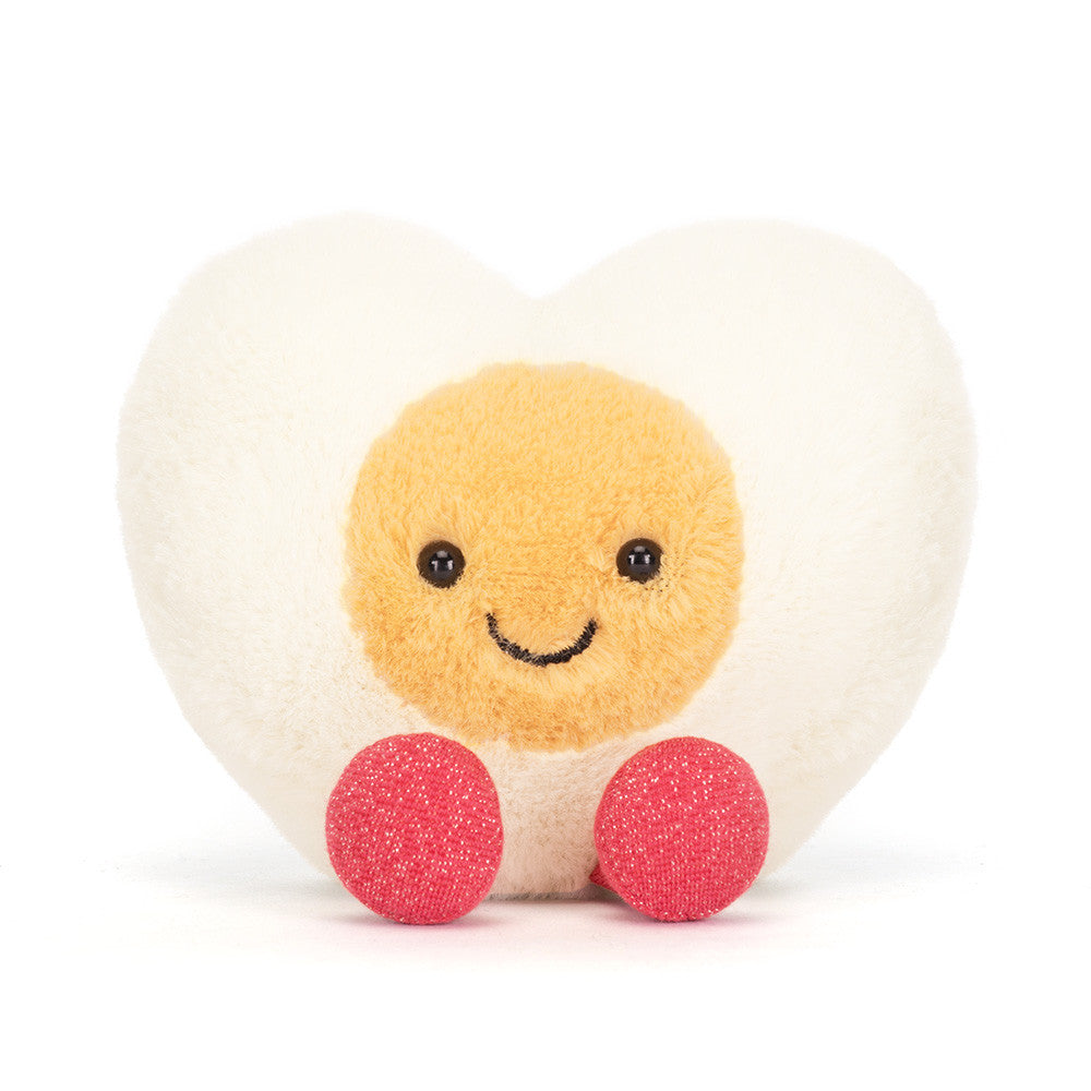 Jellycat soft toy Amuseables Heart Boiled Egg-A6BEHE
