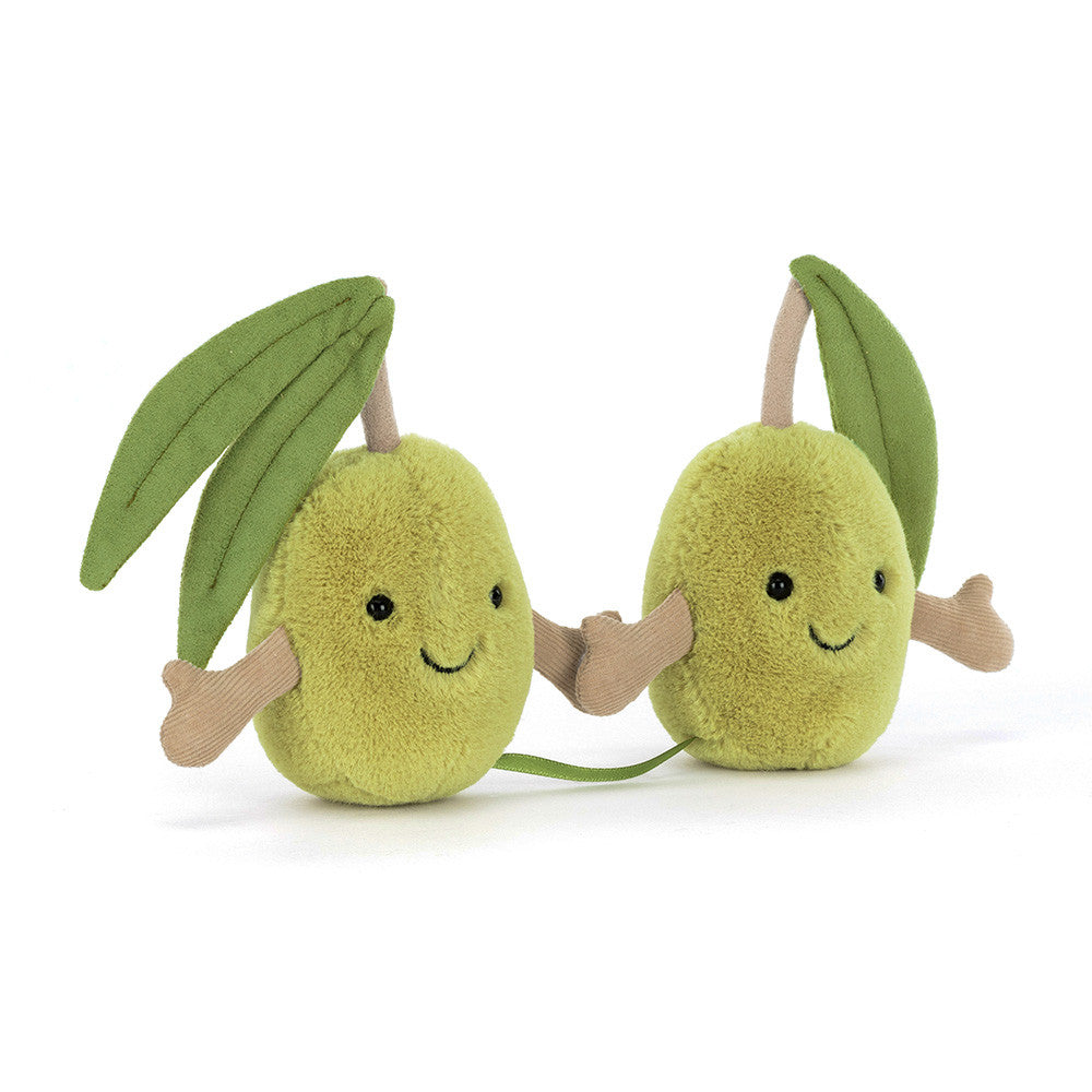 Jellycat soft toy Amuseables Pair of Olives-A6OLI