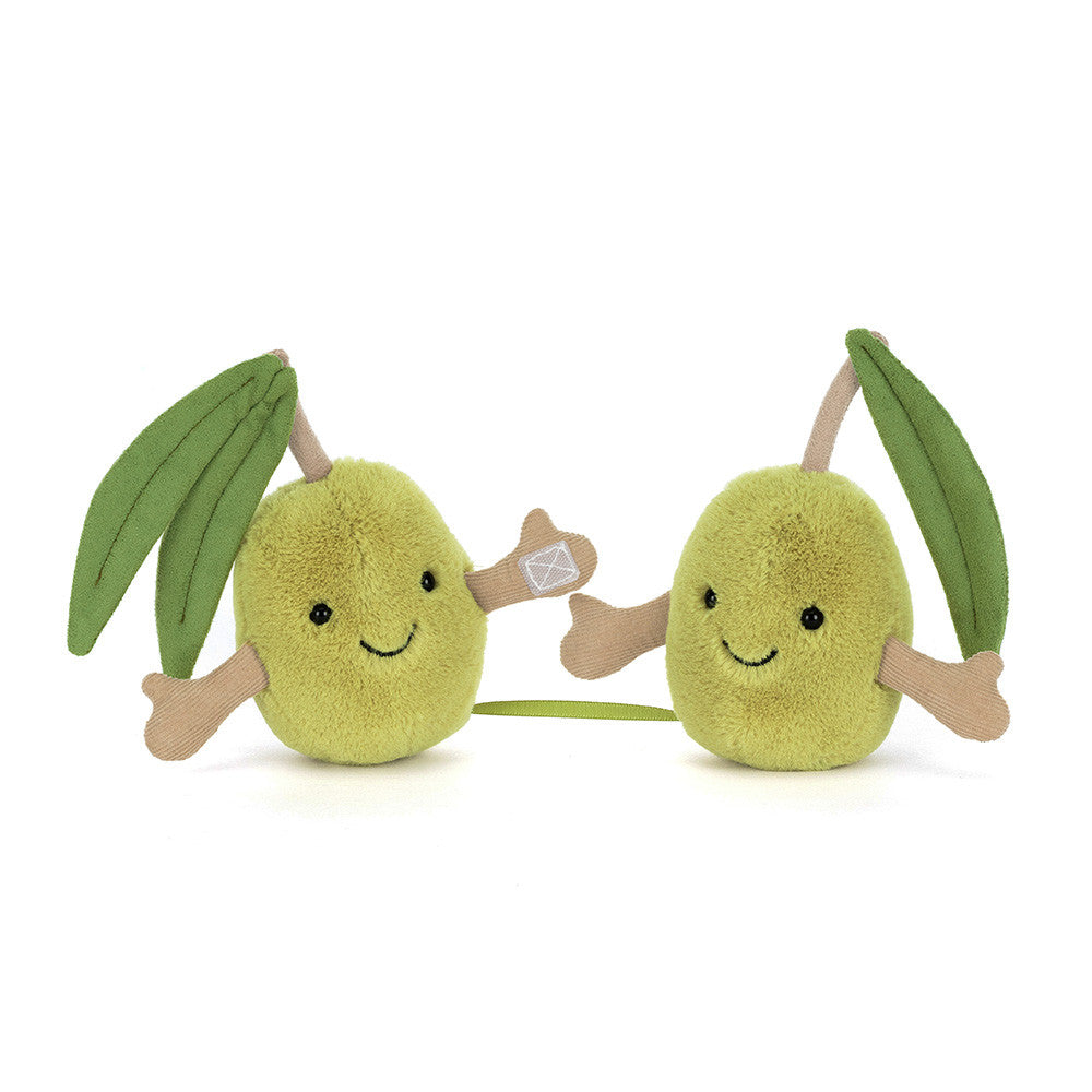 Jellycat soft toy Amuseables Pair of Olives-A6OLI