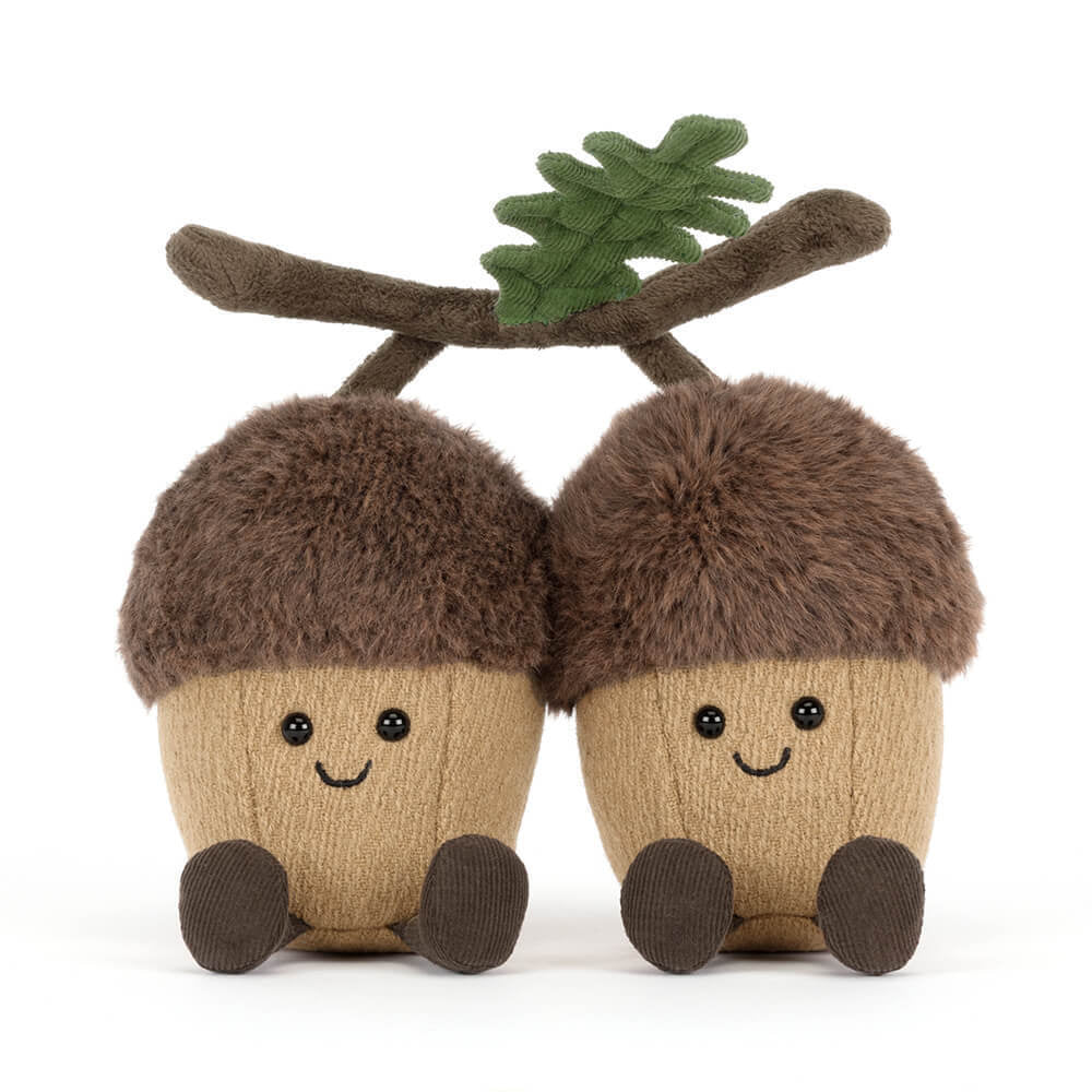 Jellycat Μαλακό Παιχνίδι Amuseables Ort & Tum Acorns