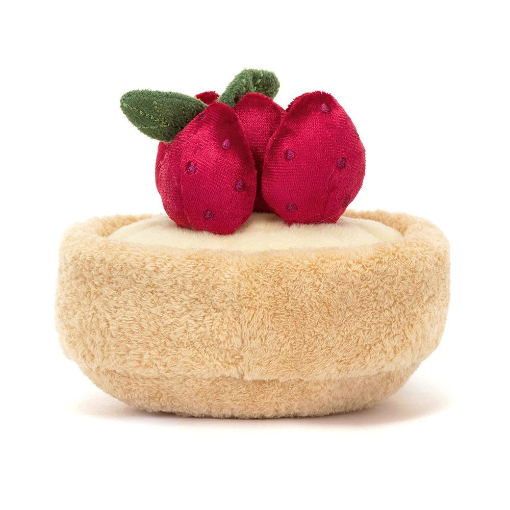 Jellycat Λούτρινο Παιχνίδι Jellycat soft toy Amuseables Fleurette Tarte Aux Fraises