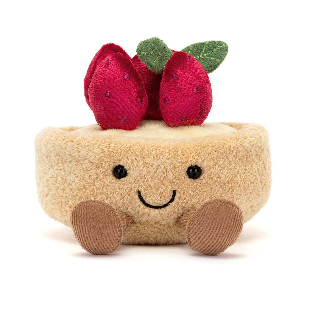 Jellycat Λούτρινο Παιχνίδι Jellycat soft toy Amuseables Fleurette Tarte Aux Fraises
