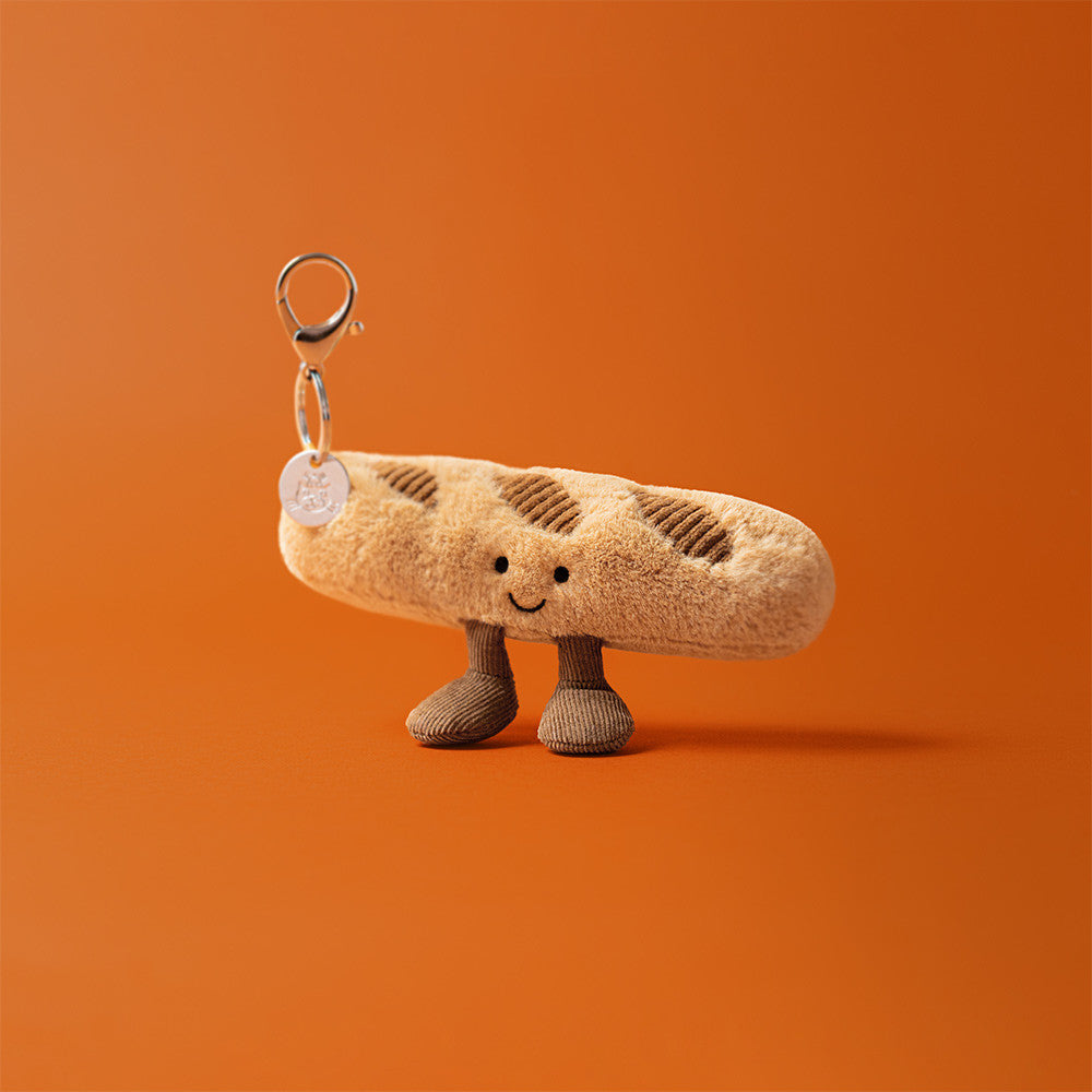 Jellycat Amuseables Baguette Bag Charm-ABG4BC