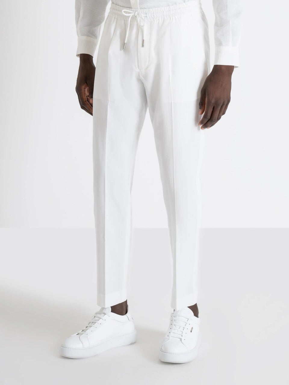 Antony Morato boys' trousers carrot fit in in twill cotton