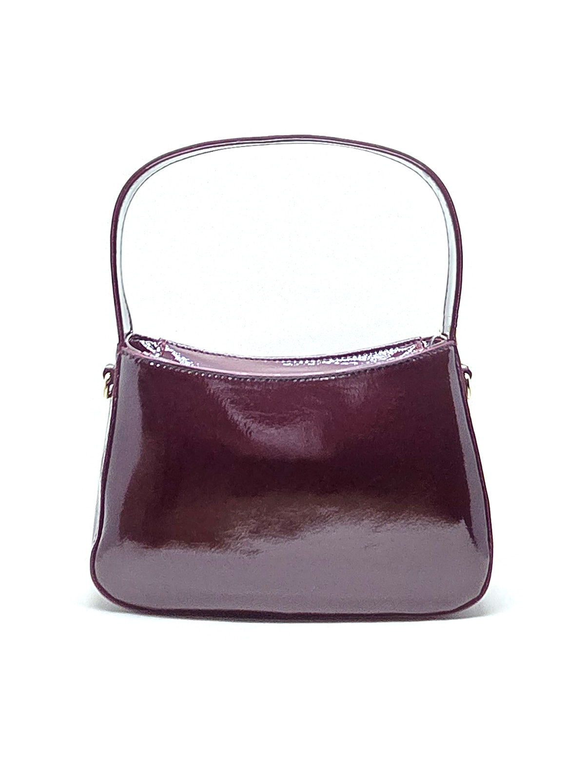 Twinset Girl's Faux leather shoulder bag-Burgund