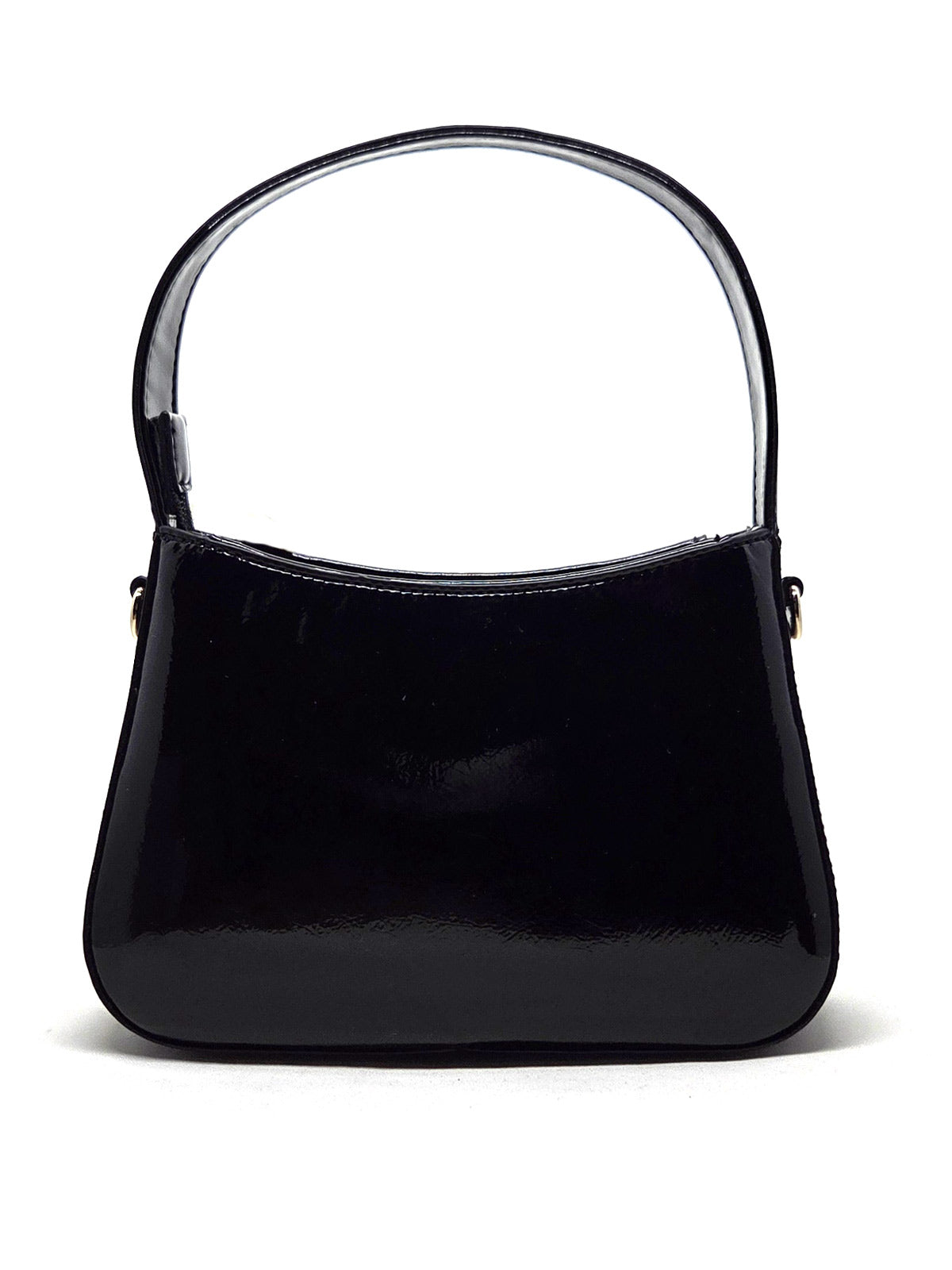 Twinset Τσάντα ώμου για κορίτσια από τεχνητό δέρμα - Μαύρο