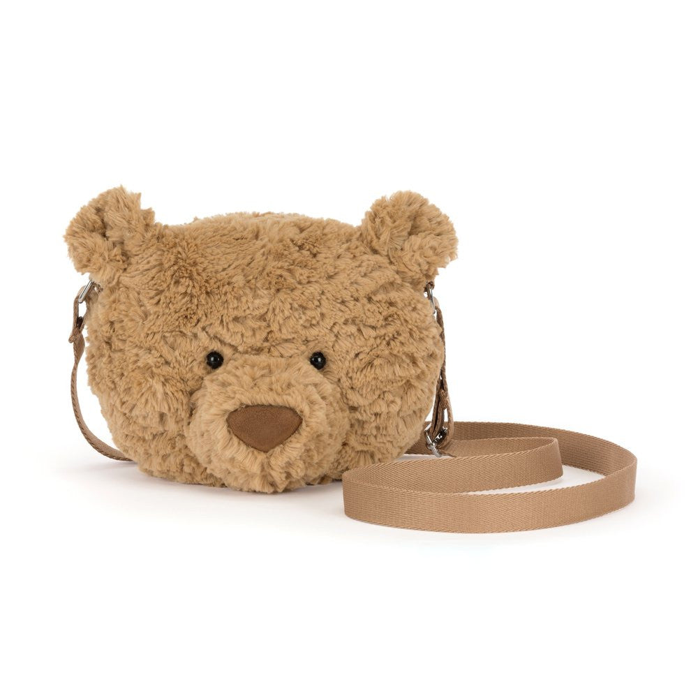 Jellycat Bartholomew Bear Shoulder Bag-BAR4BBR