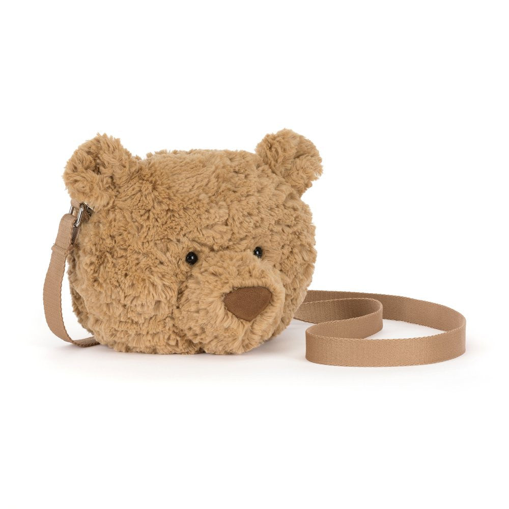 Jellycat Bartholomew Bear Shoulder Bag-BAR4BBR