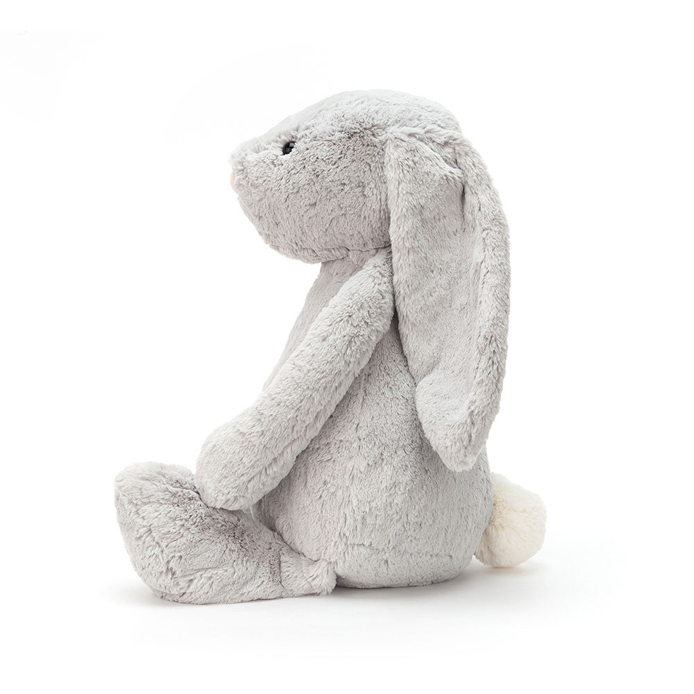 Jellycat Λούτρινο Bashful Silver Bunny Really Big