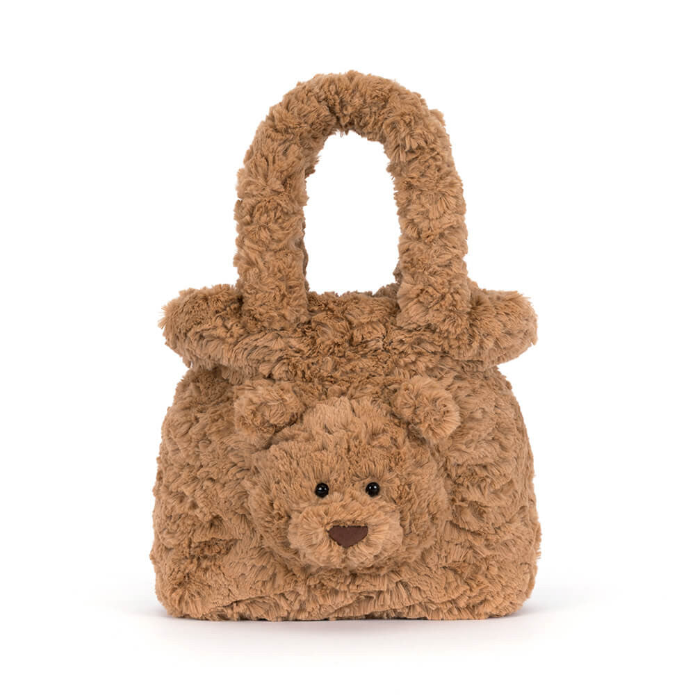 Jellycat Bartholomew Bear Handbag-BARB4HB