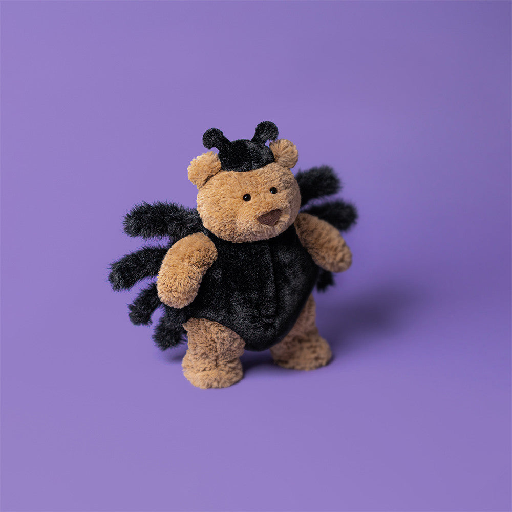 Jellycat soft toy Bartholomew Bear Spider 26cm-BARM2SP