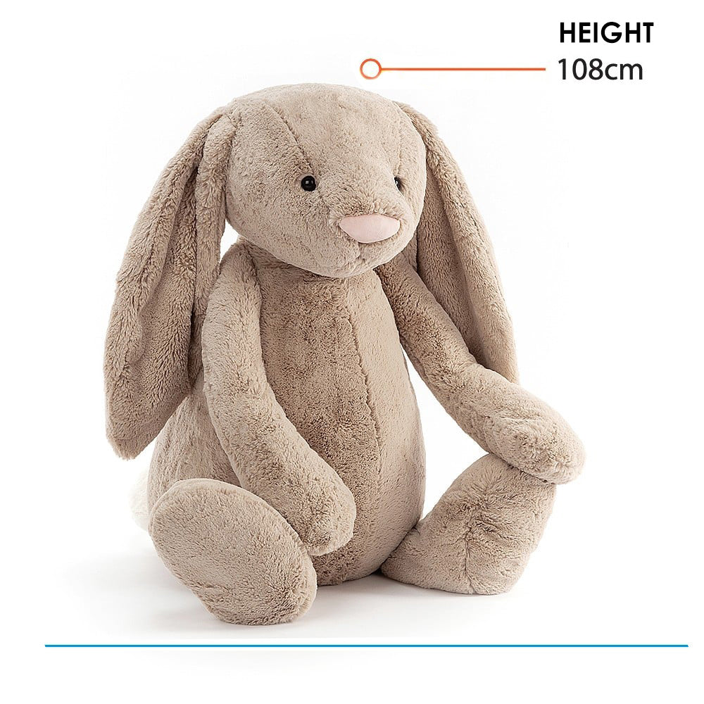 Jellycat Λούτρινο Παιχνίδι Bashful Beige Bunny-Really Big-108cm