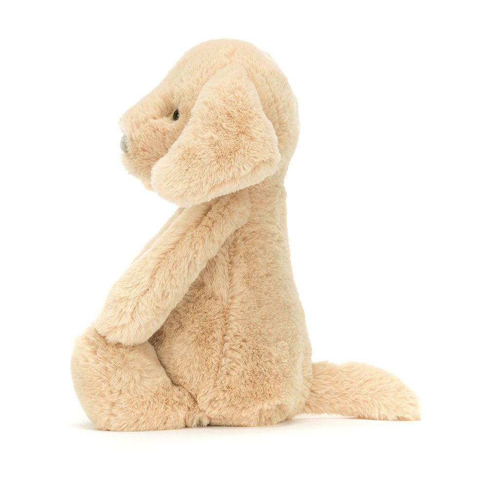 Jellycat soft toy Bashful Luxe Puppy Orlando-BAS3PUP