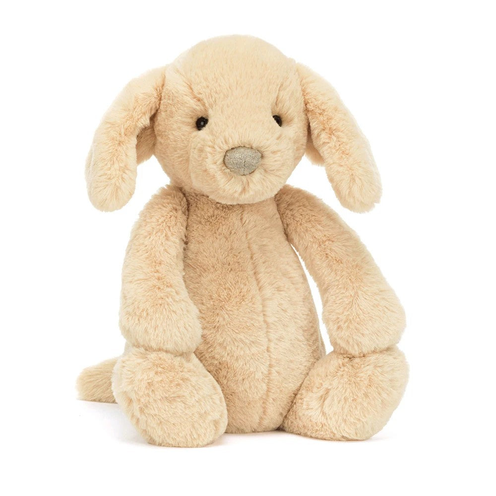 Jellycat soft toy Bashful Luxe Puppy Orlando-BAS3PUP