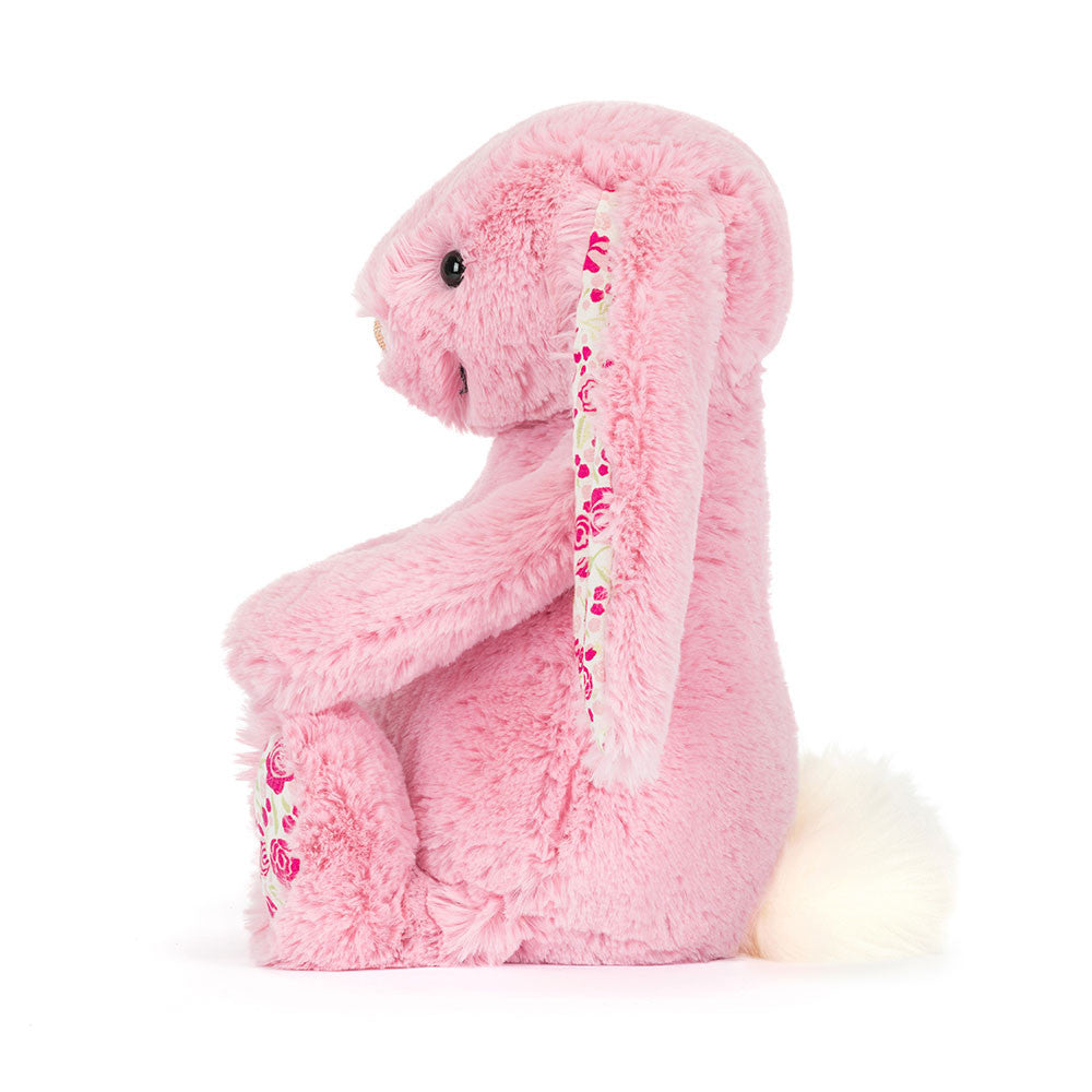 Jellycat soft toy Blushkin Blossom Luxe Bunny-BAS3ROSE