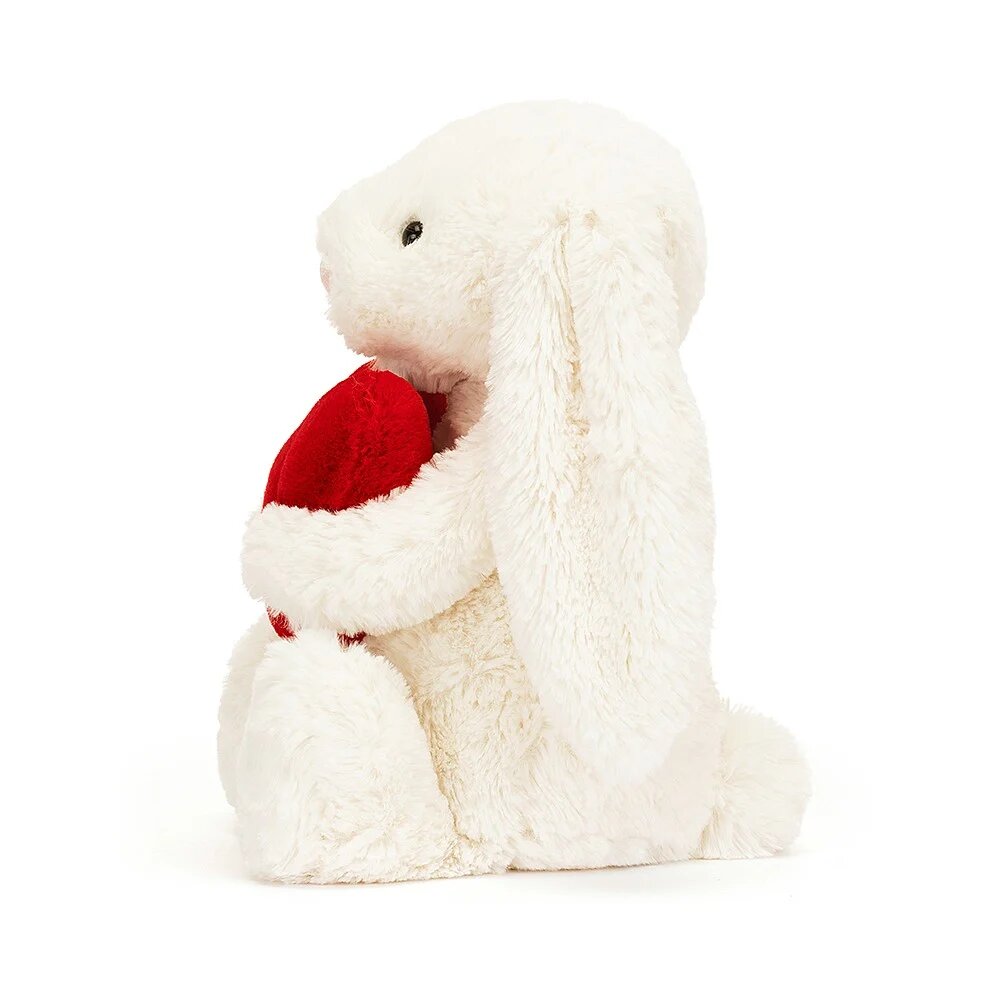 Jellycat soft toy  Bashful Red Love Heart Bunny Original