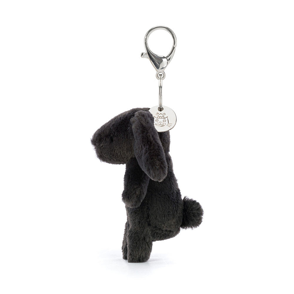 Jellycat Bashful Bunny Inky Bag Charm-BB4IBC