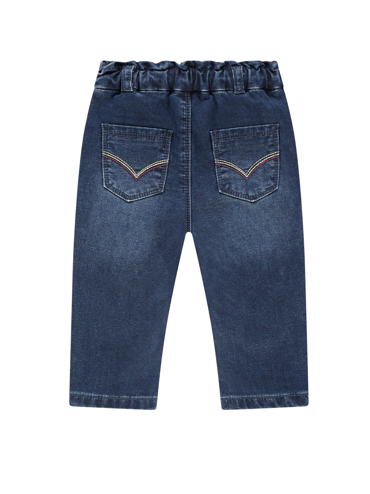 Babyface-Βρεφικό τζίν παντελόνι με κέντημα