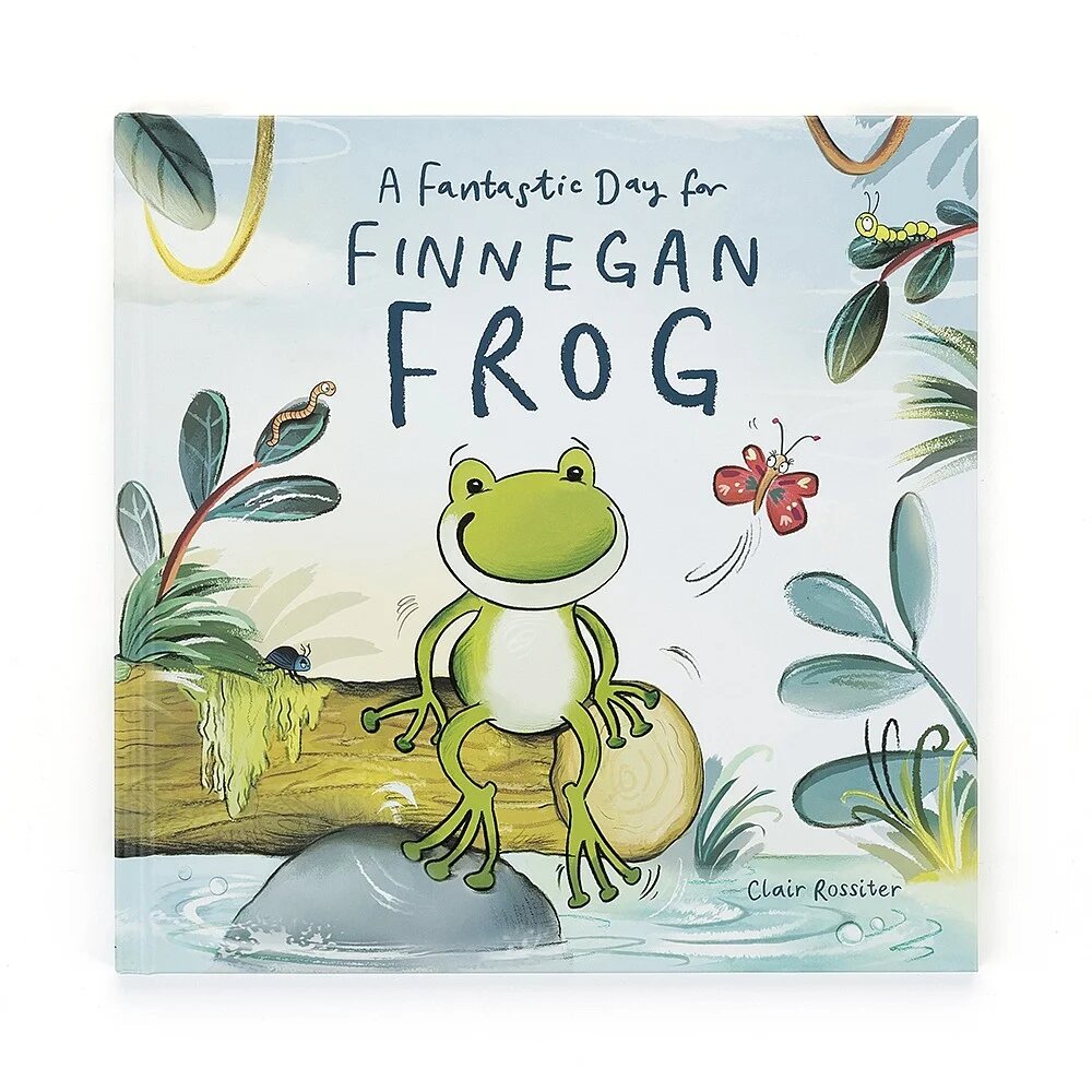 Jellycat-A Fantastic Day for Finnegan Frog Book