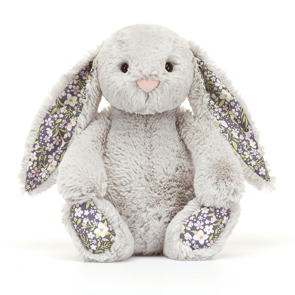 Jellycat soft toy Blossom Silver Bunny 'Bloom'-BPM3BJ