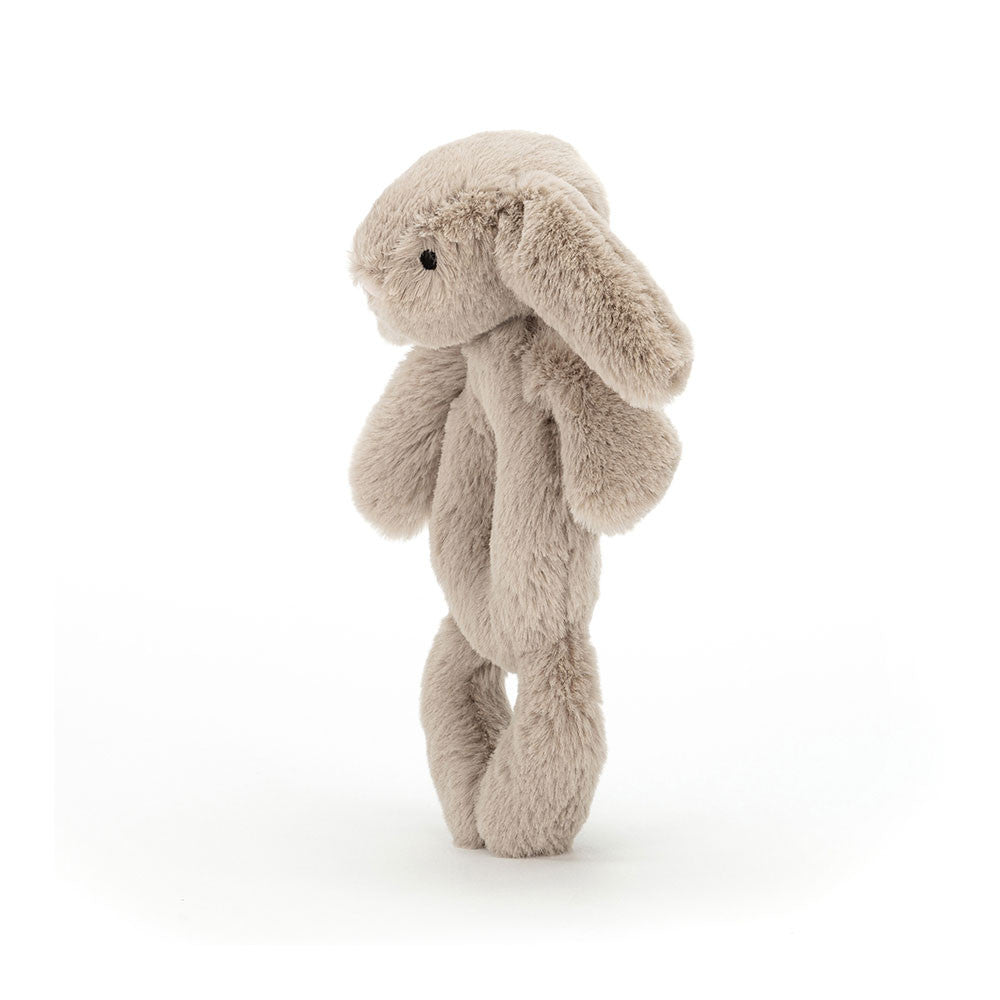 Jellycat μαλακό παιχνίδι κουδουνίστρα Bashful Beige Bunny Ring Rattle
