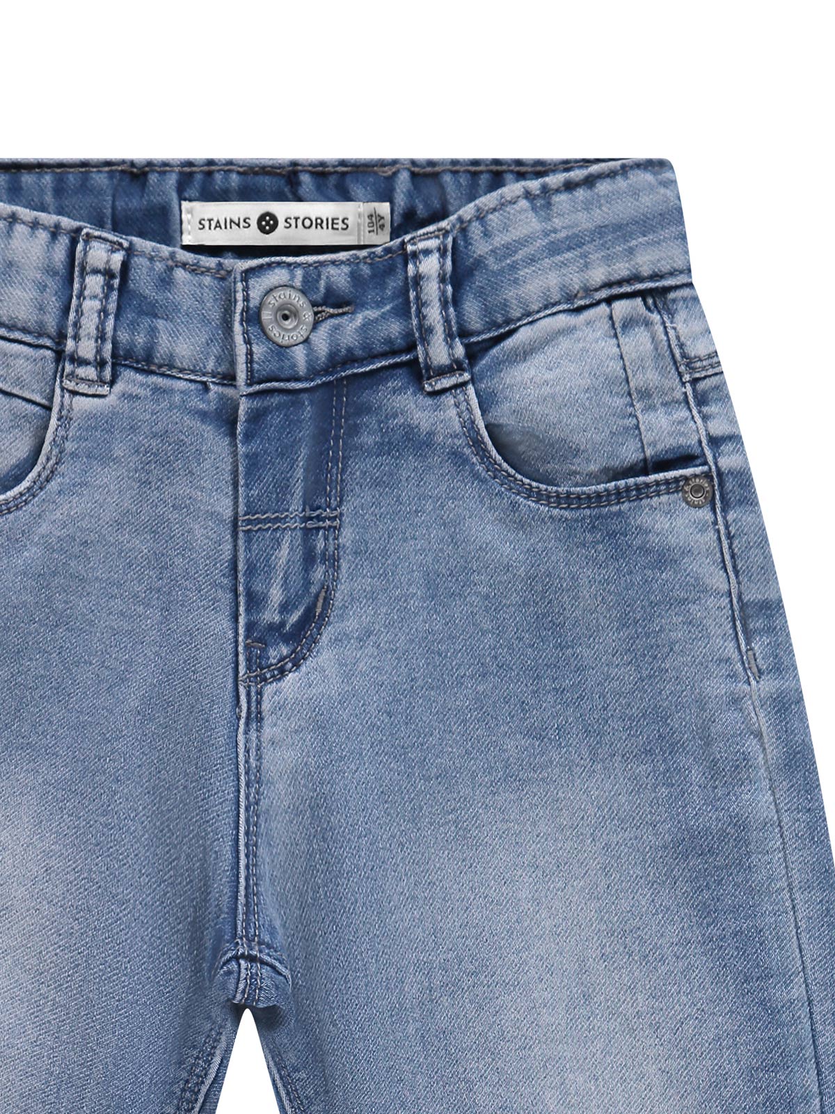 Babyface - Boys' blue denim pants-SSA25507271