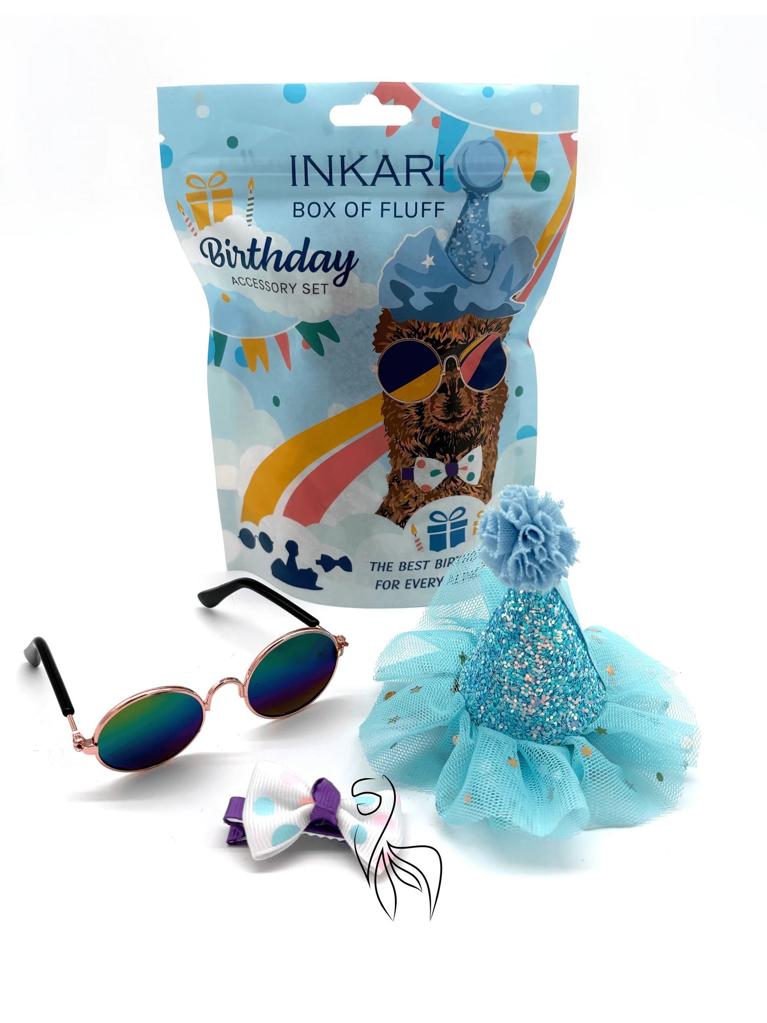 Inkari Alpaca - Birthday Accessory Pack