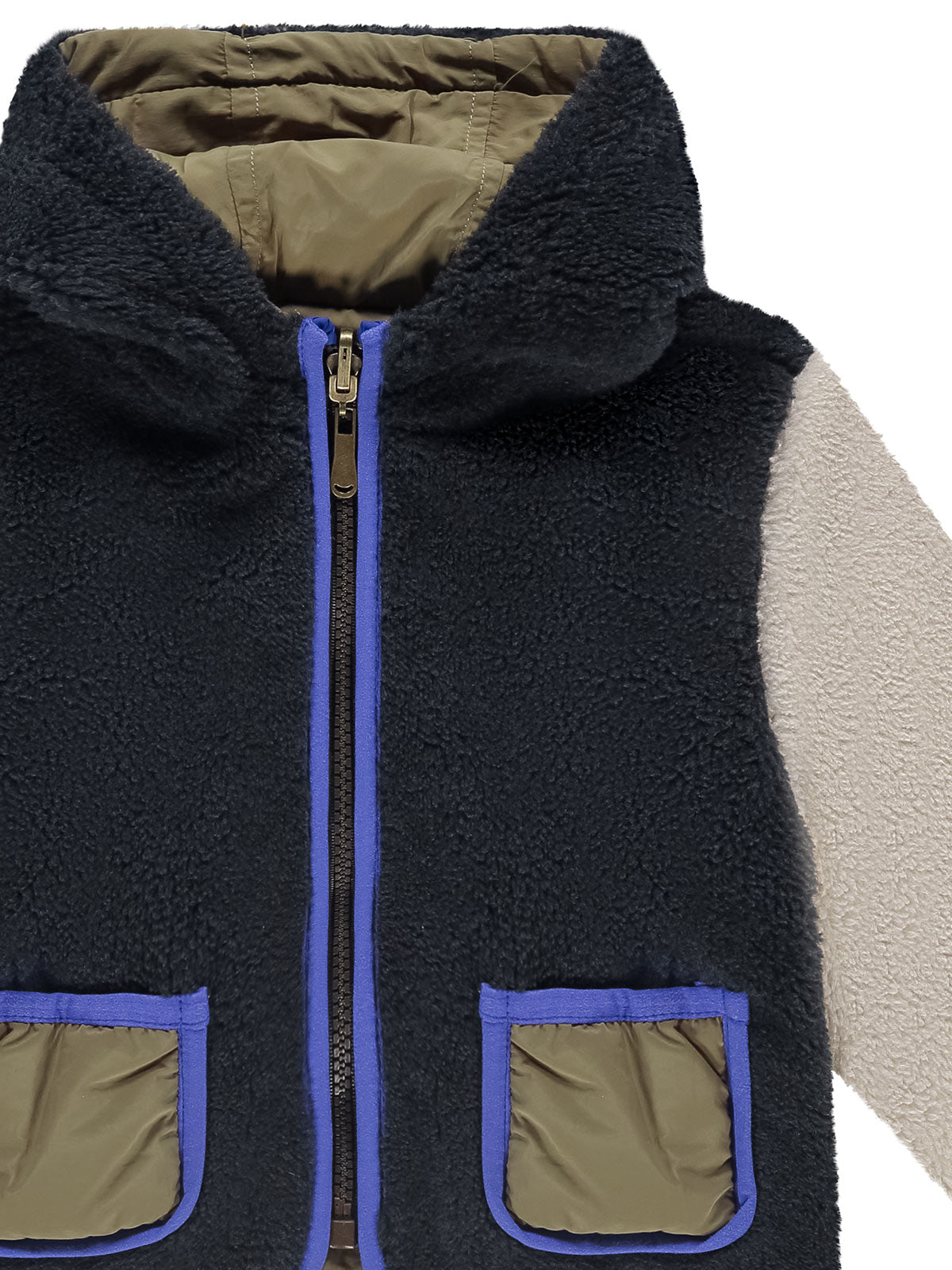 Babyface-Baby Boys teddy jacket Reversible-BBE25427101