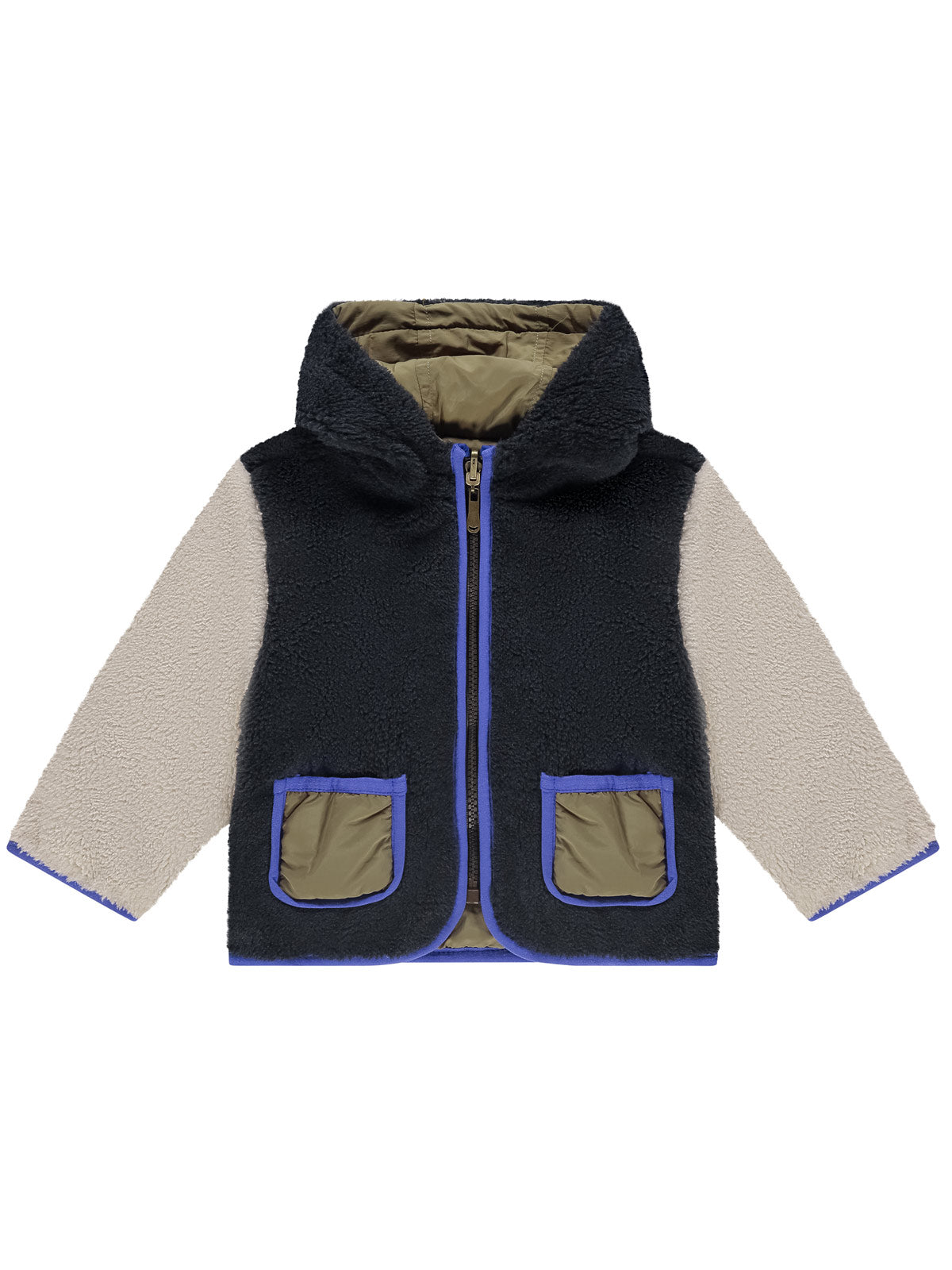 Babyface-Baby Boys teddy jacket Reversible-BBE25427101