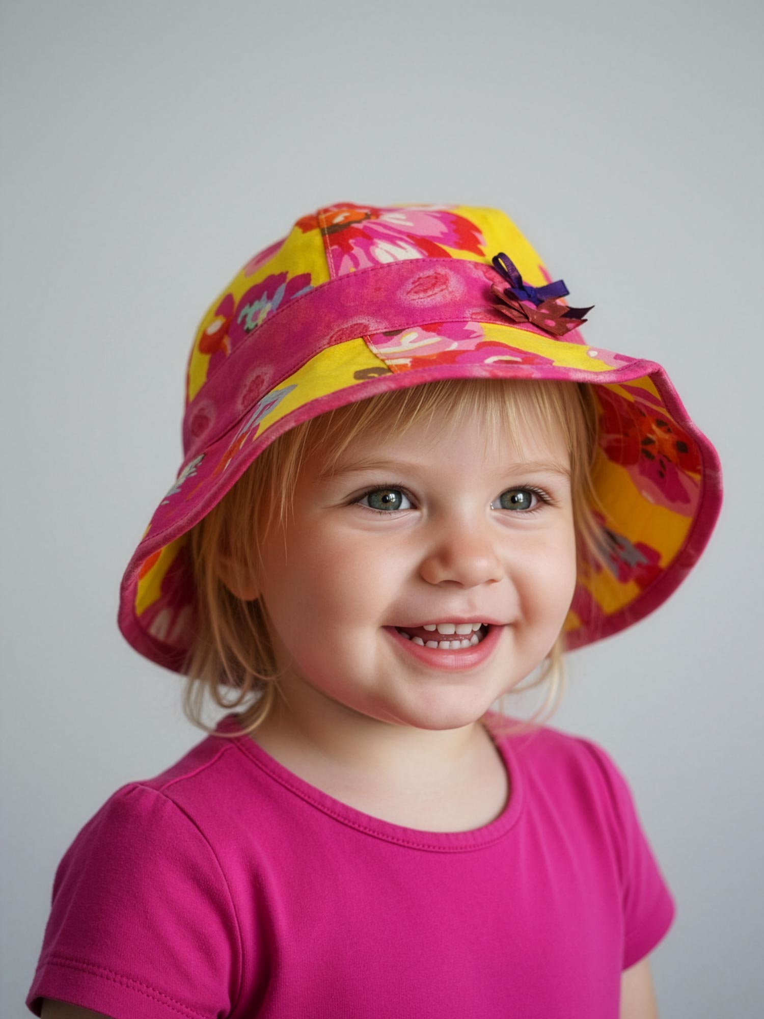 Catimini- Printed sun hat for baby-C390013
