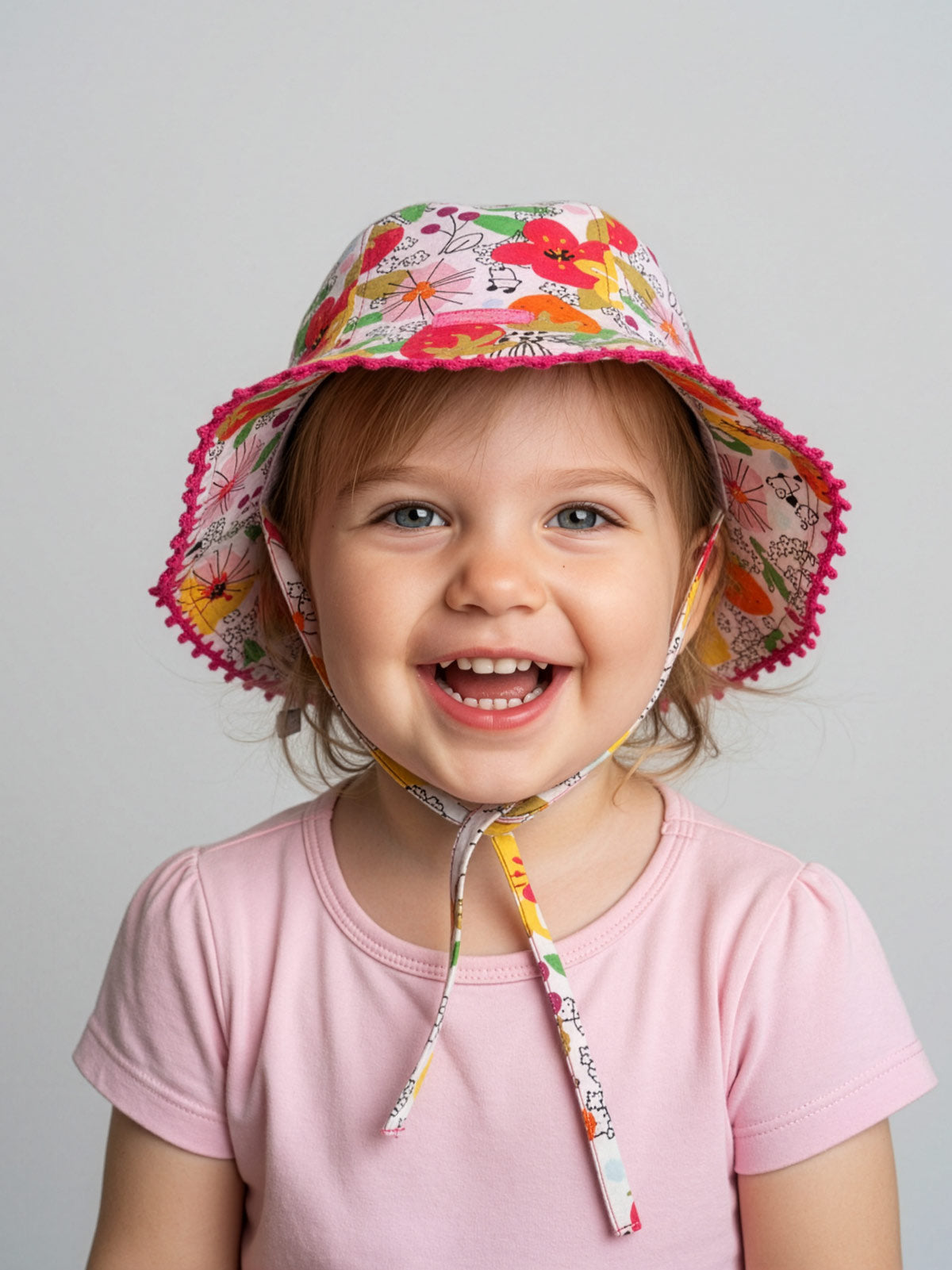 Catimini- Printed sun hat for baby-C390101