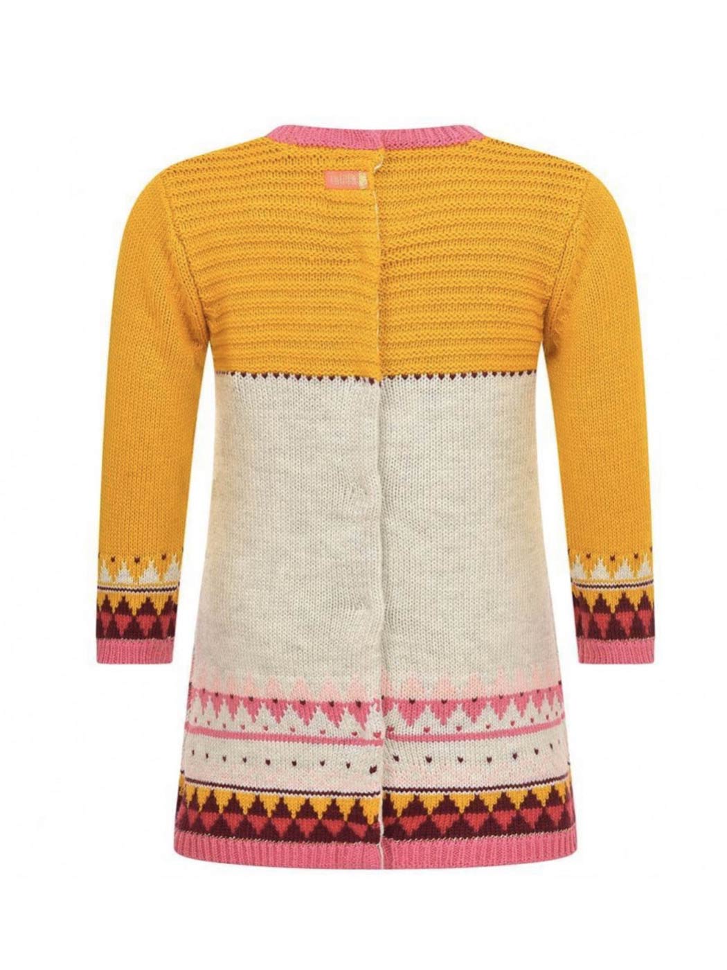 Baby Girl's knitted dress-CI30241-Yellow