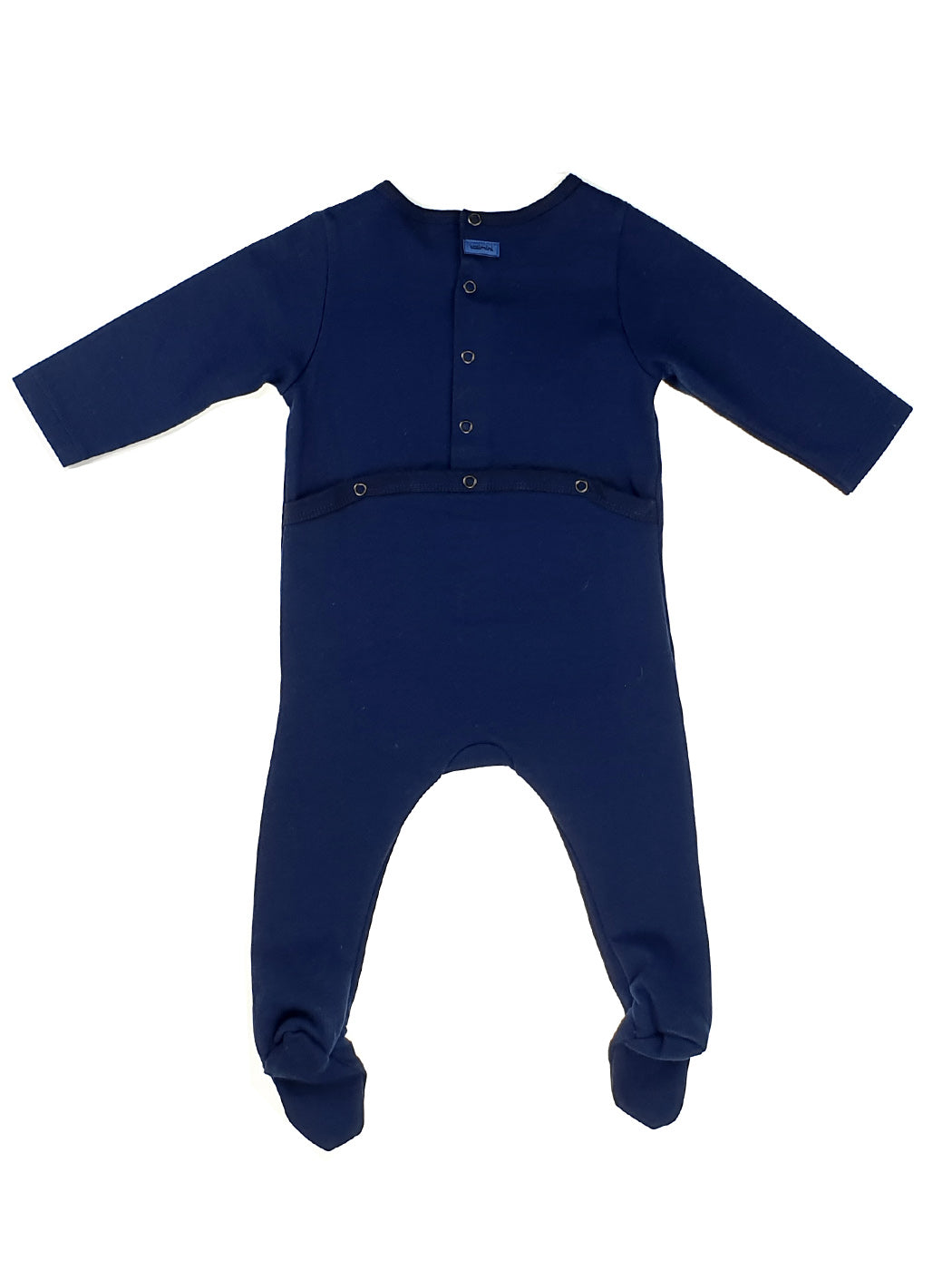 Baby cotton playsuit- CK54060-Blue