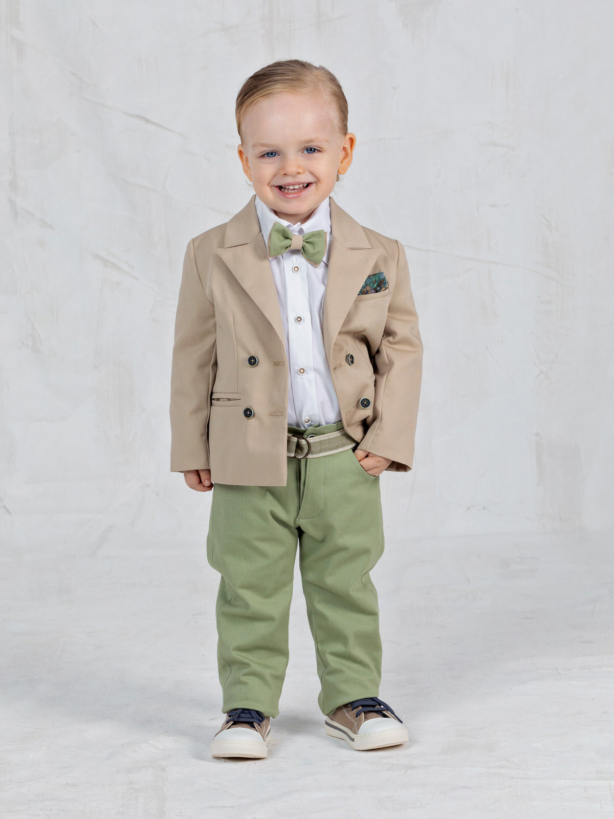 Boy's cotton suit set 6 pieces - MANOLO