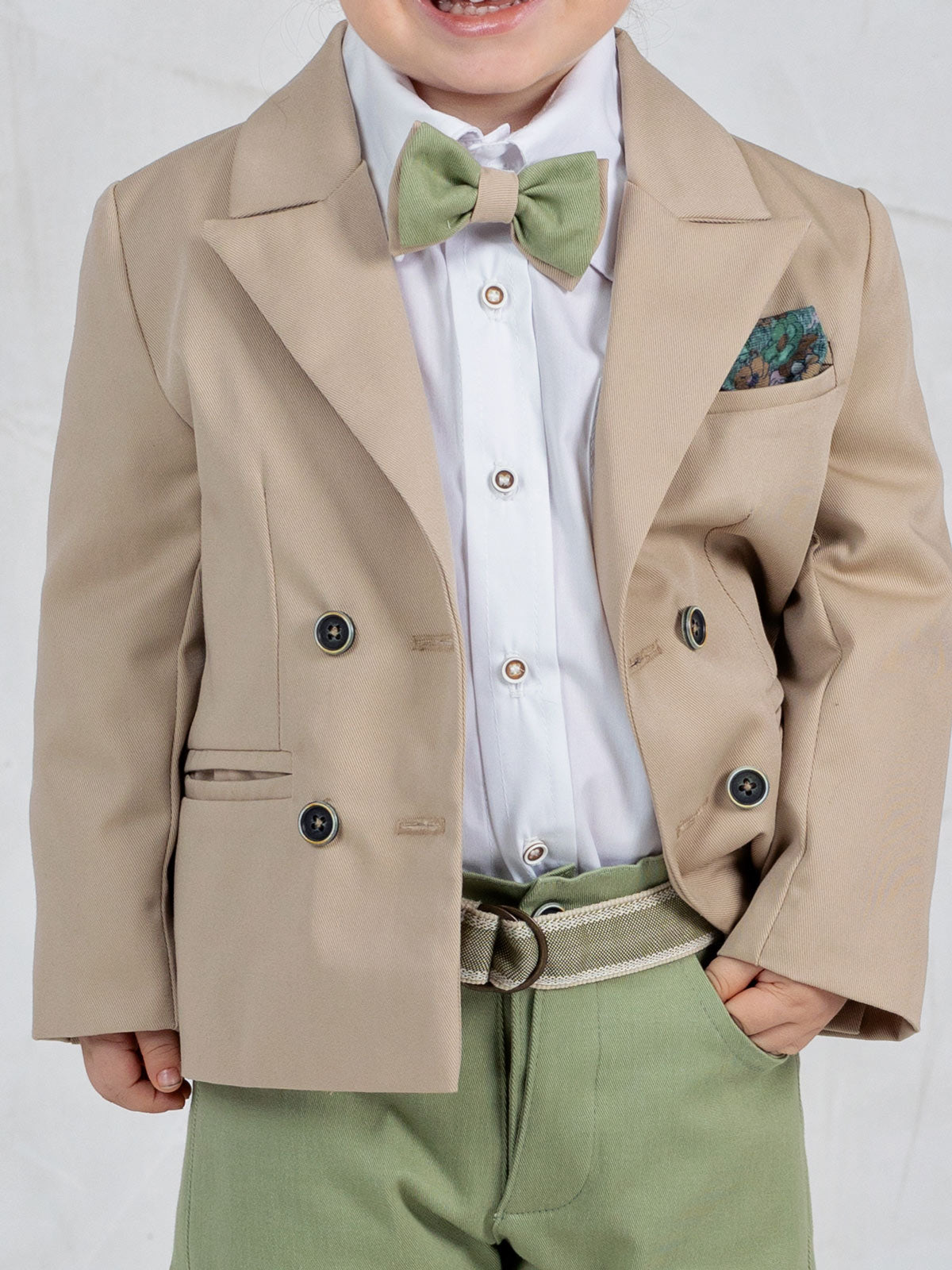 Boy's cotton suit set 6 pieces - MANOLO