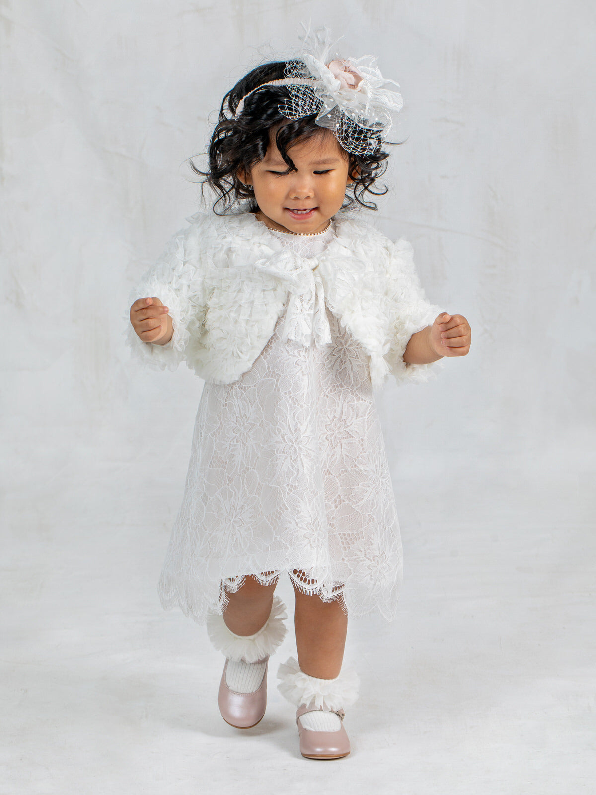 Baby's tulle cardigan-bolero - PORRA