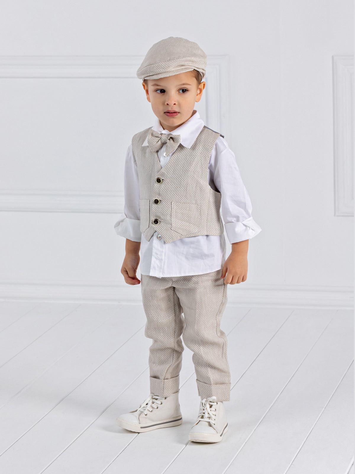 Boy's Baptism outfit set 5pcs - VERMIO