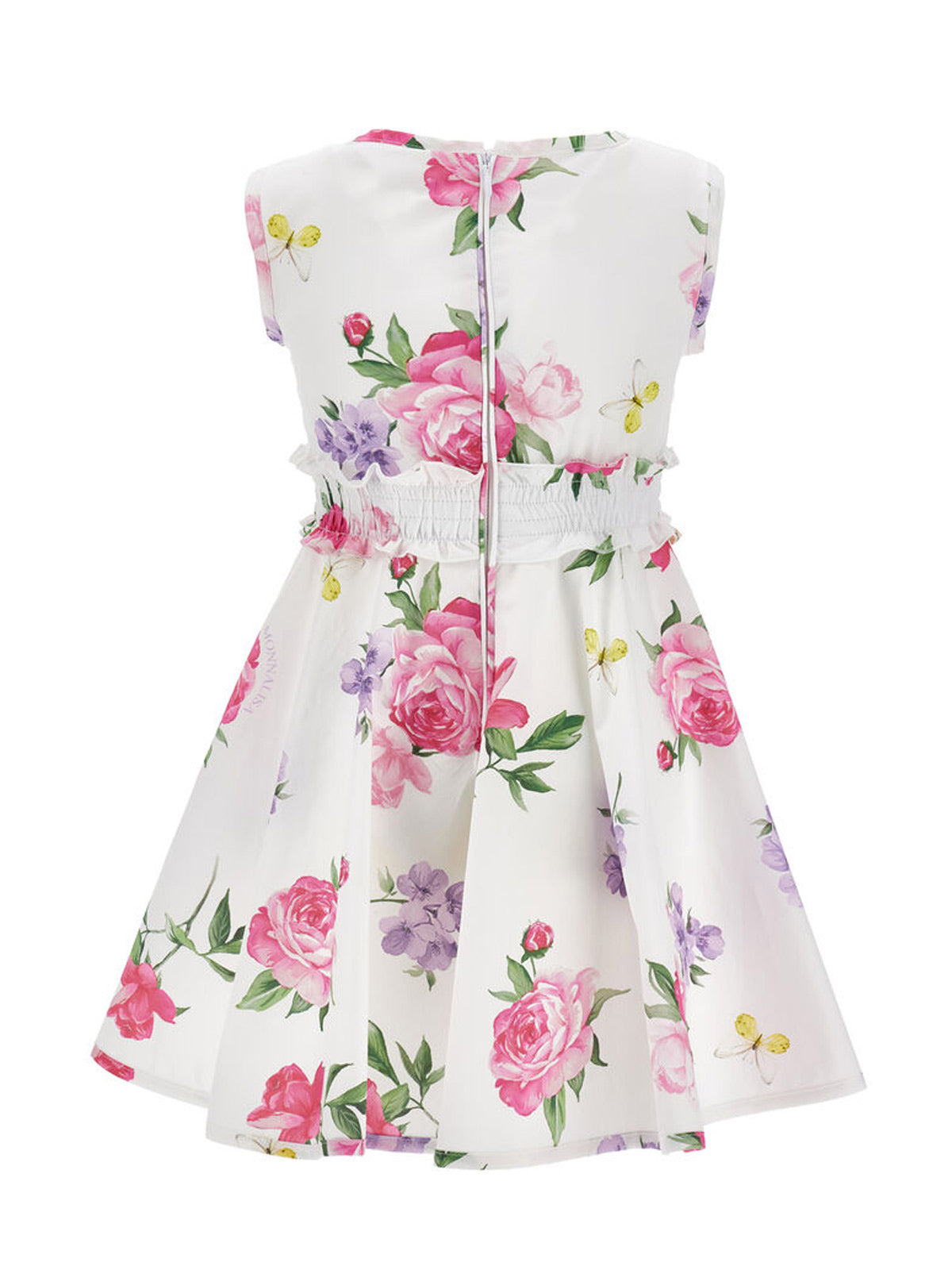Monnalisa Girls' floral dress-11G908