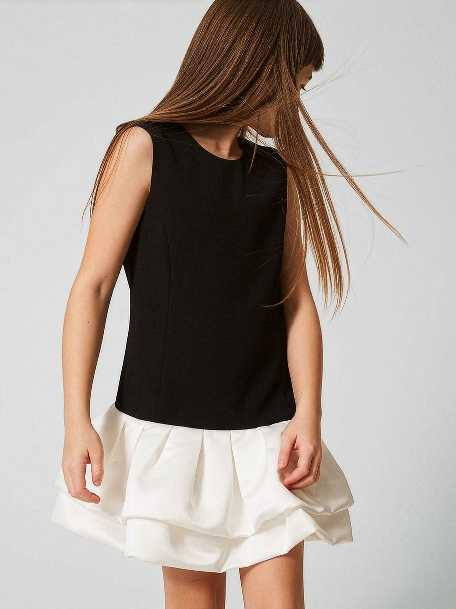 Twinset - Girls' Short crêpe dress