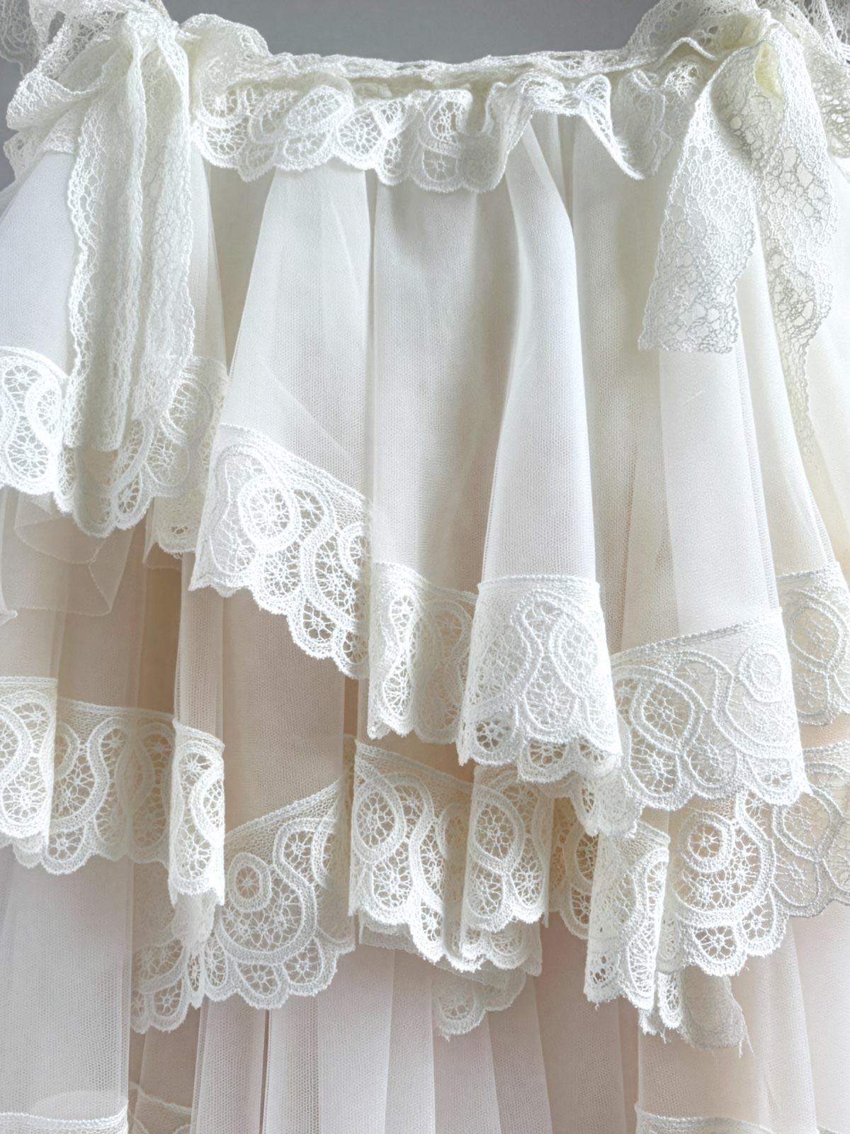 Girl's Tulle dress with lace-DANAE