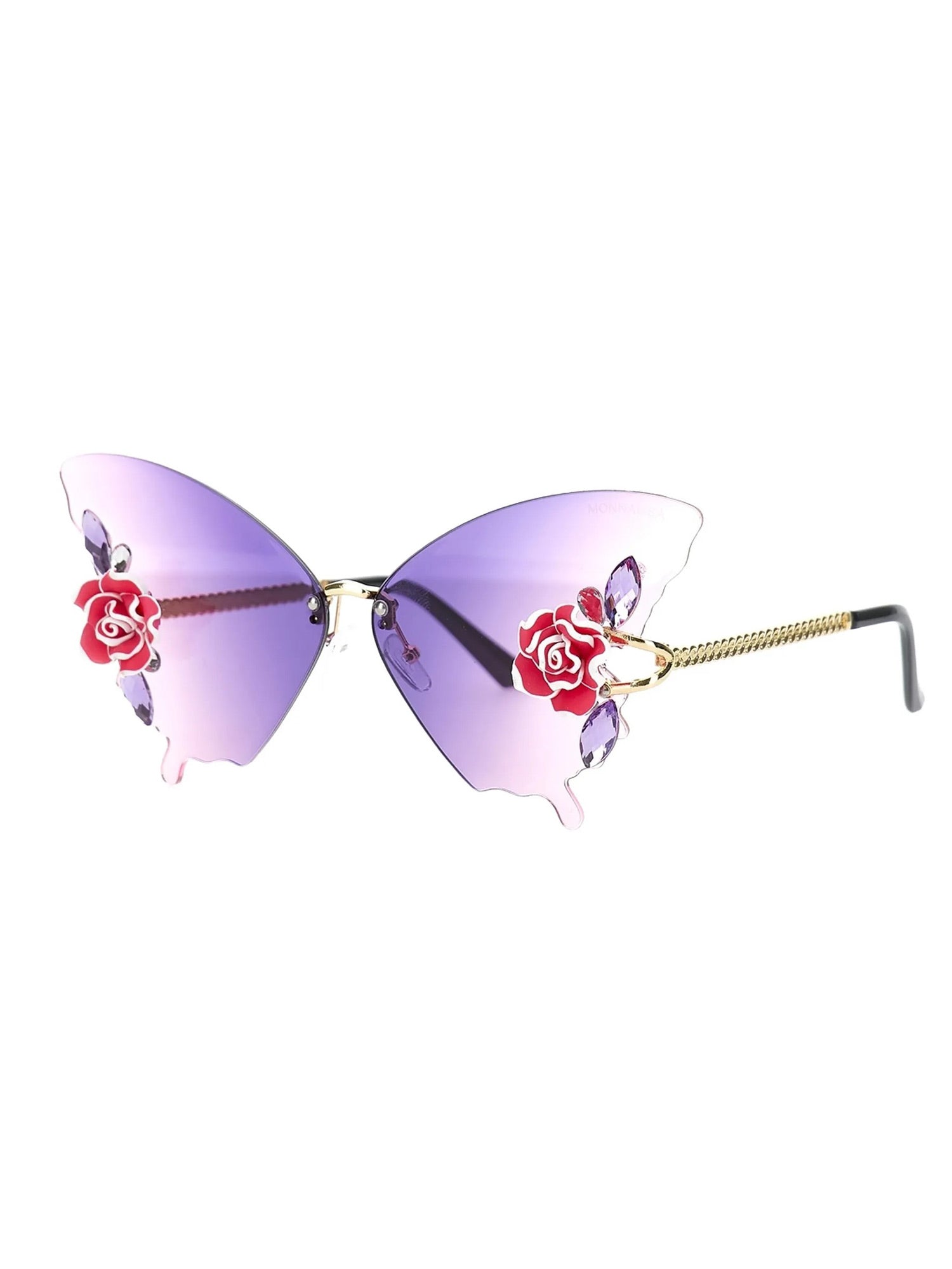 Monnalisa- Girls' Butterfly Sunglasses-19G020